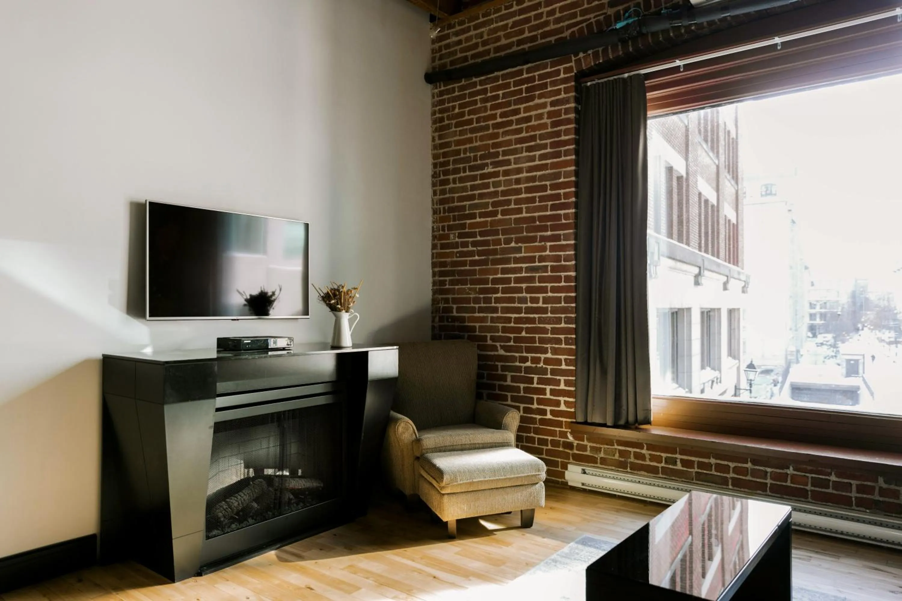 Seating area in Lofts du Vieux-Port by Gray Collection