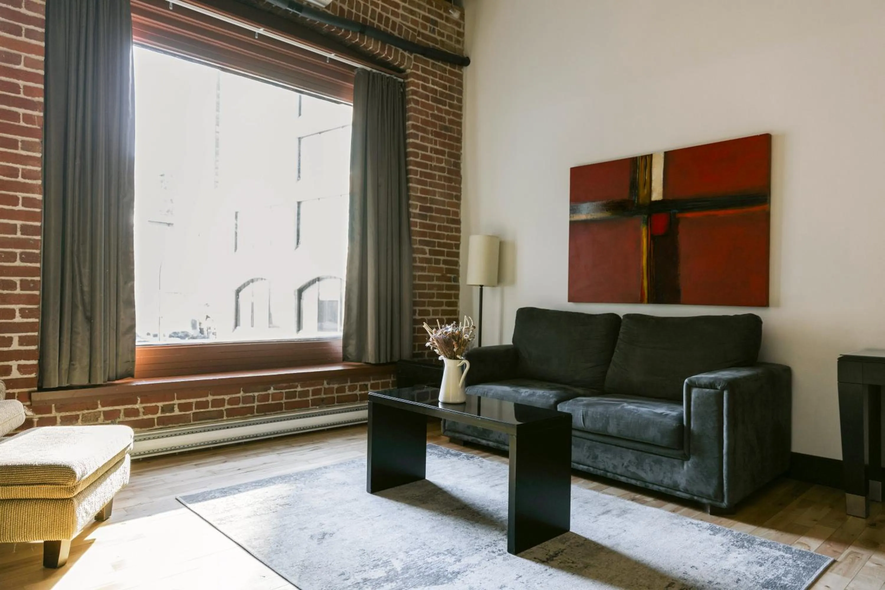 Living room in Lofts du Vieux-Port by Gray Collection