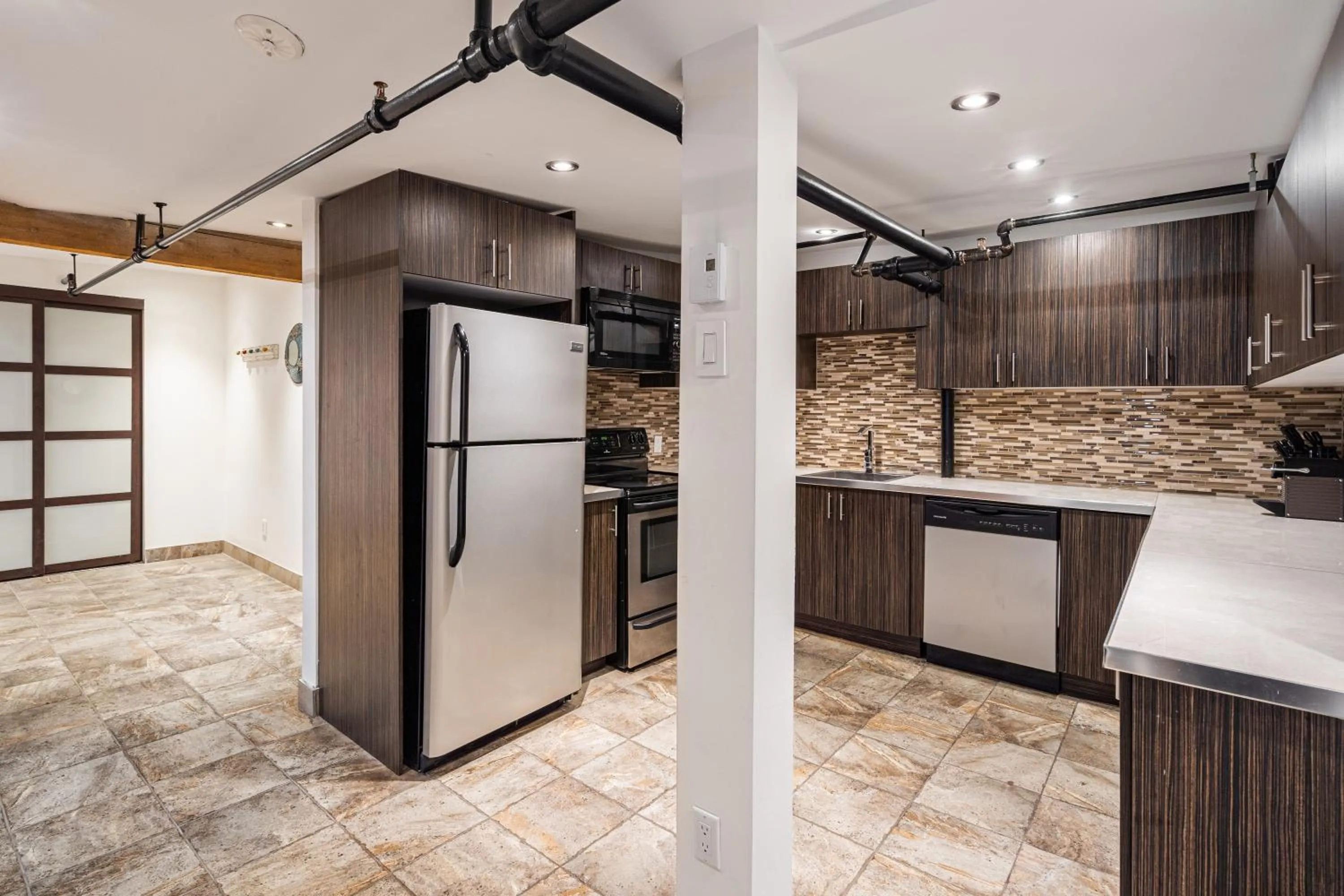 Kitchen or kitchenette in Lofts du Vieux-Port by Gray Collection
