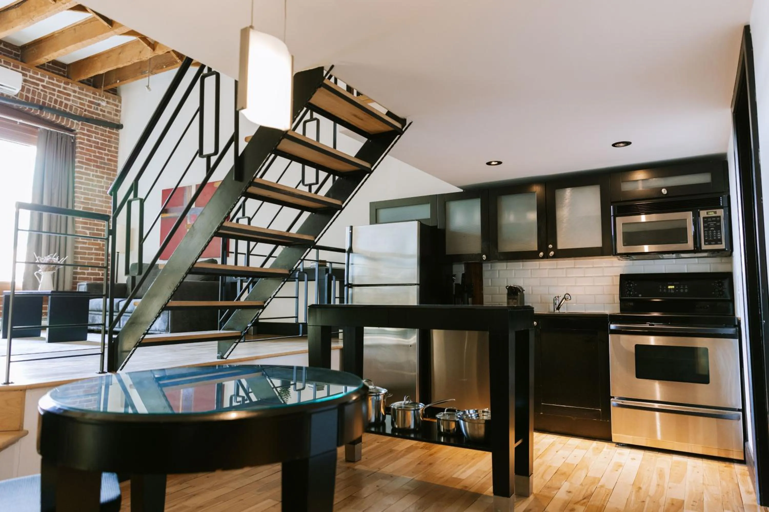 kitchen in Lofts du Vieux-Port by Gray Collection