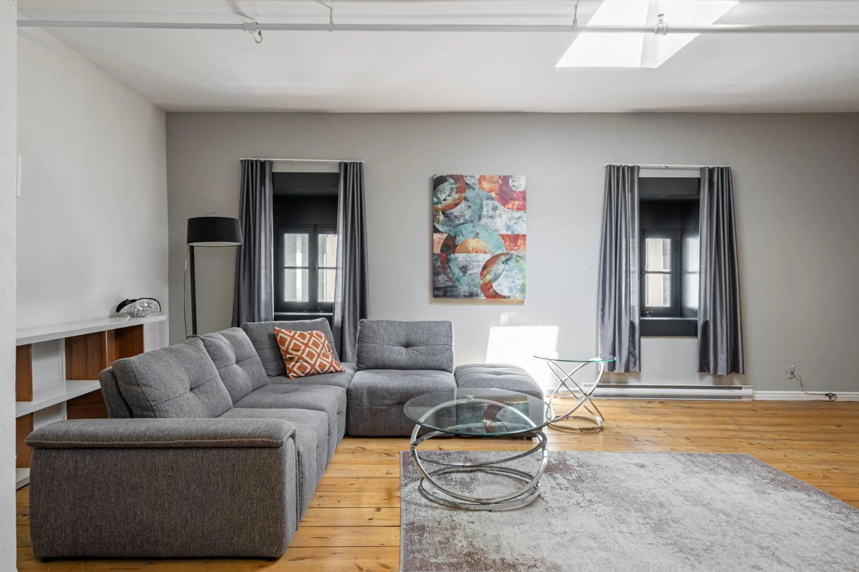 Living room in Lofts du Vieux-Port by Gray Collection