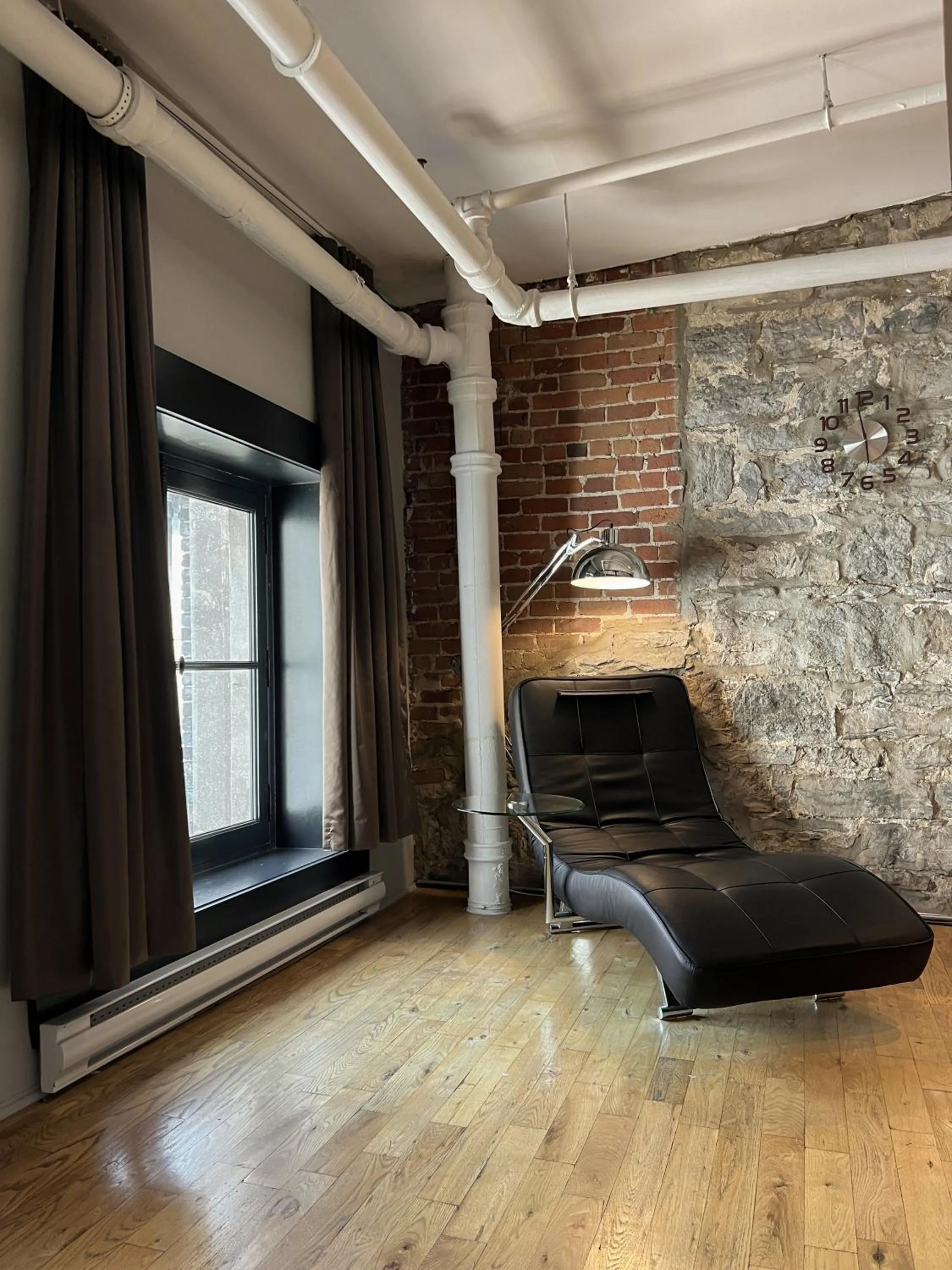 Seating area in Lofts du Vieux-Port by Gray Collection