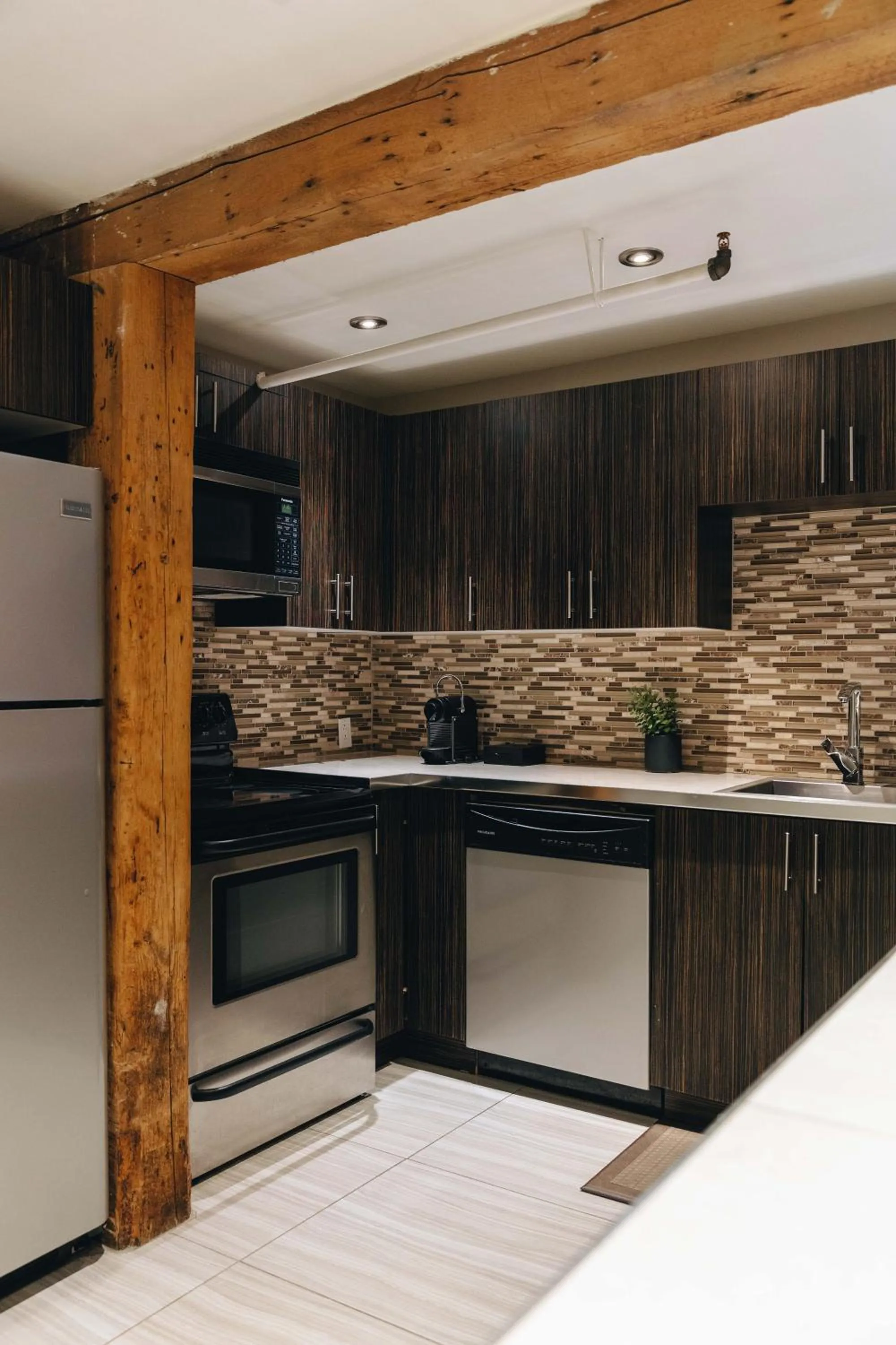 kitchen in Lofts du Vieux-Port by Gray Collection