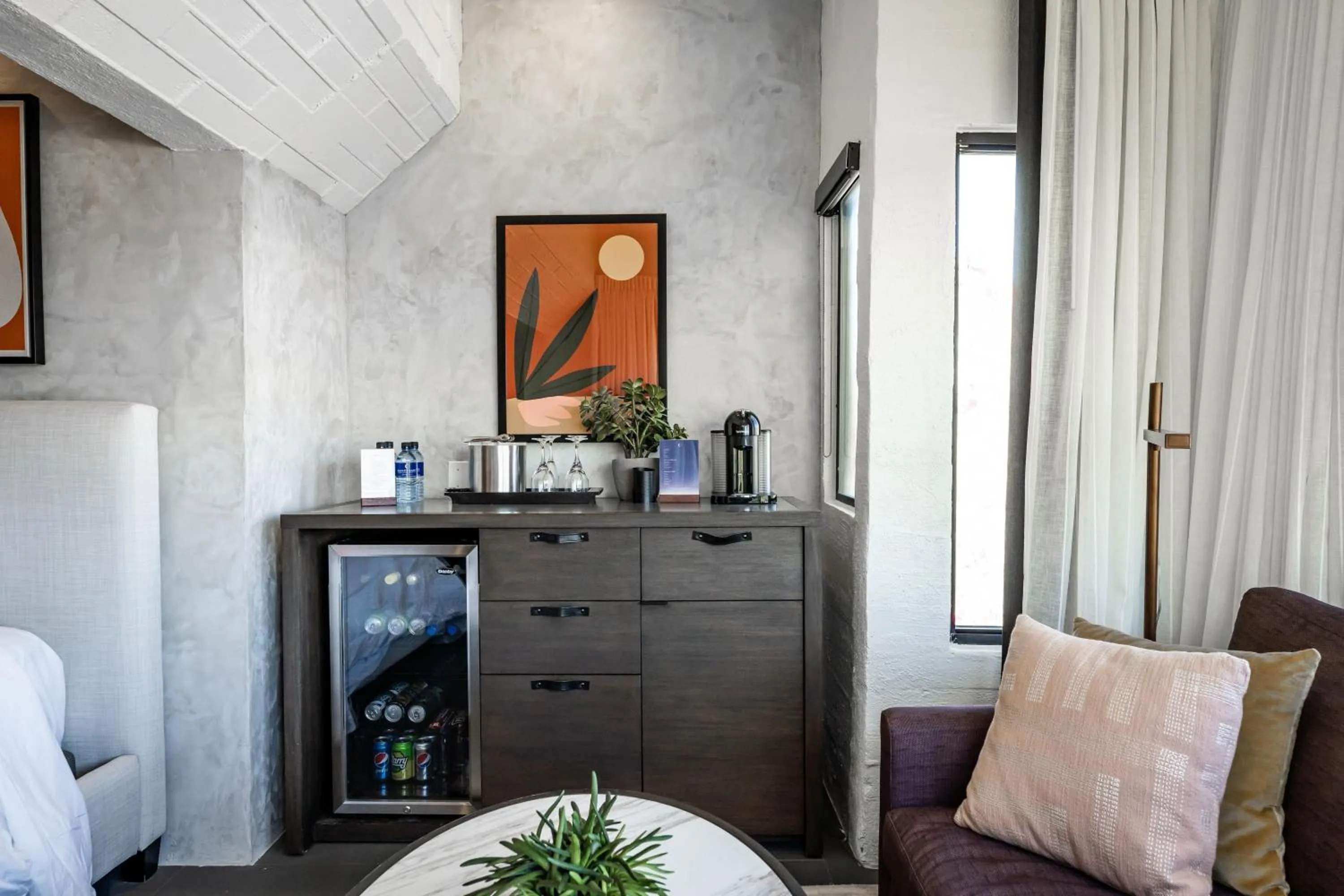 minibar in Sanctuary Camelback Mountain Resort and Spa