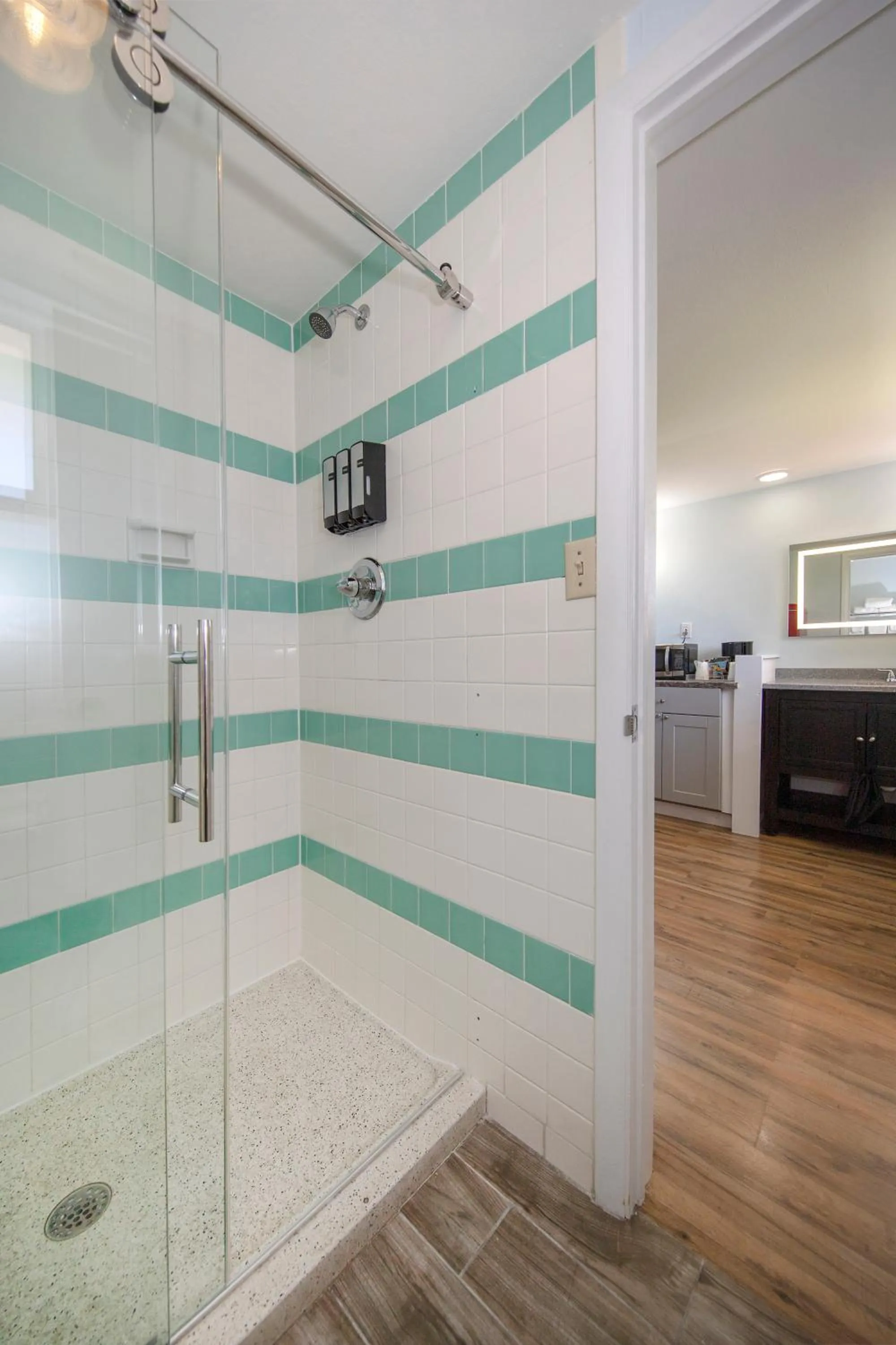 Shower in Silver Ridge Lodge