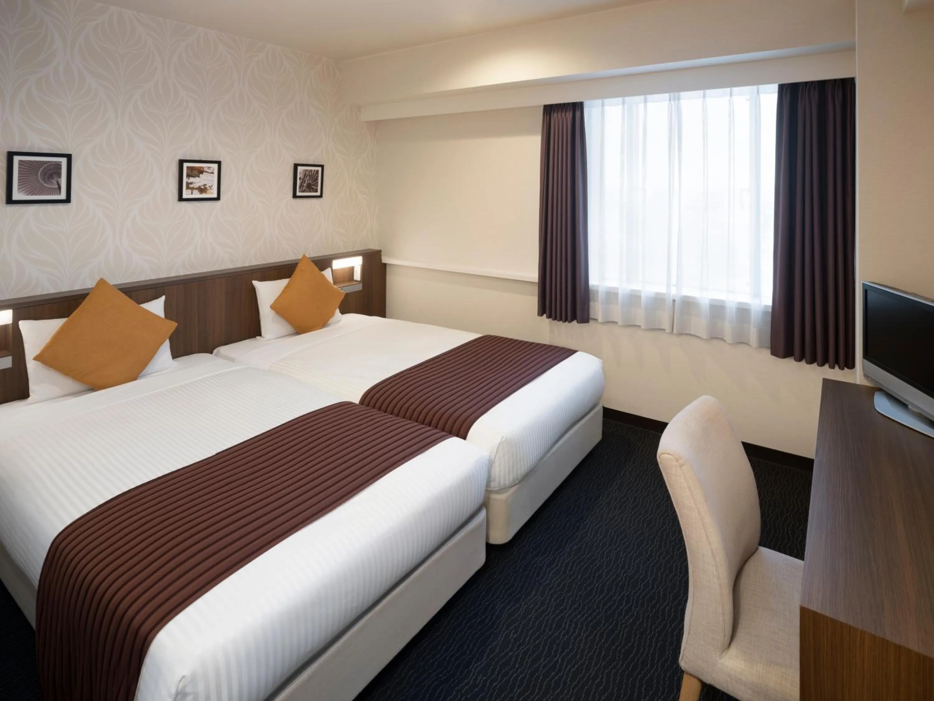 Bed in Art Hotel Joetsu