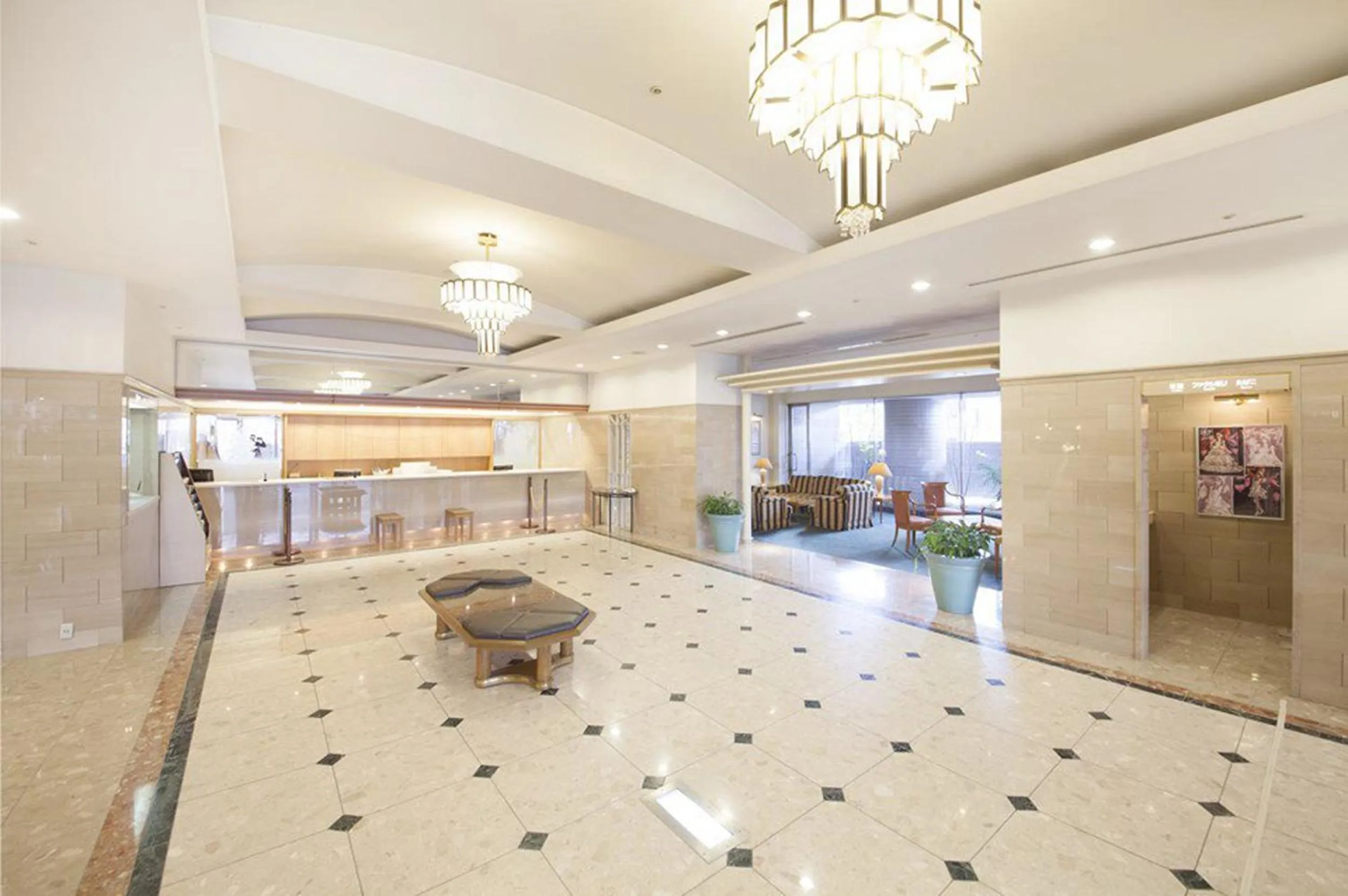 Lobby or reception in Art Hotel Joetsu