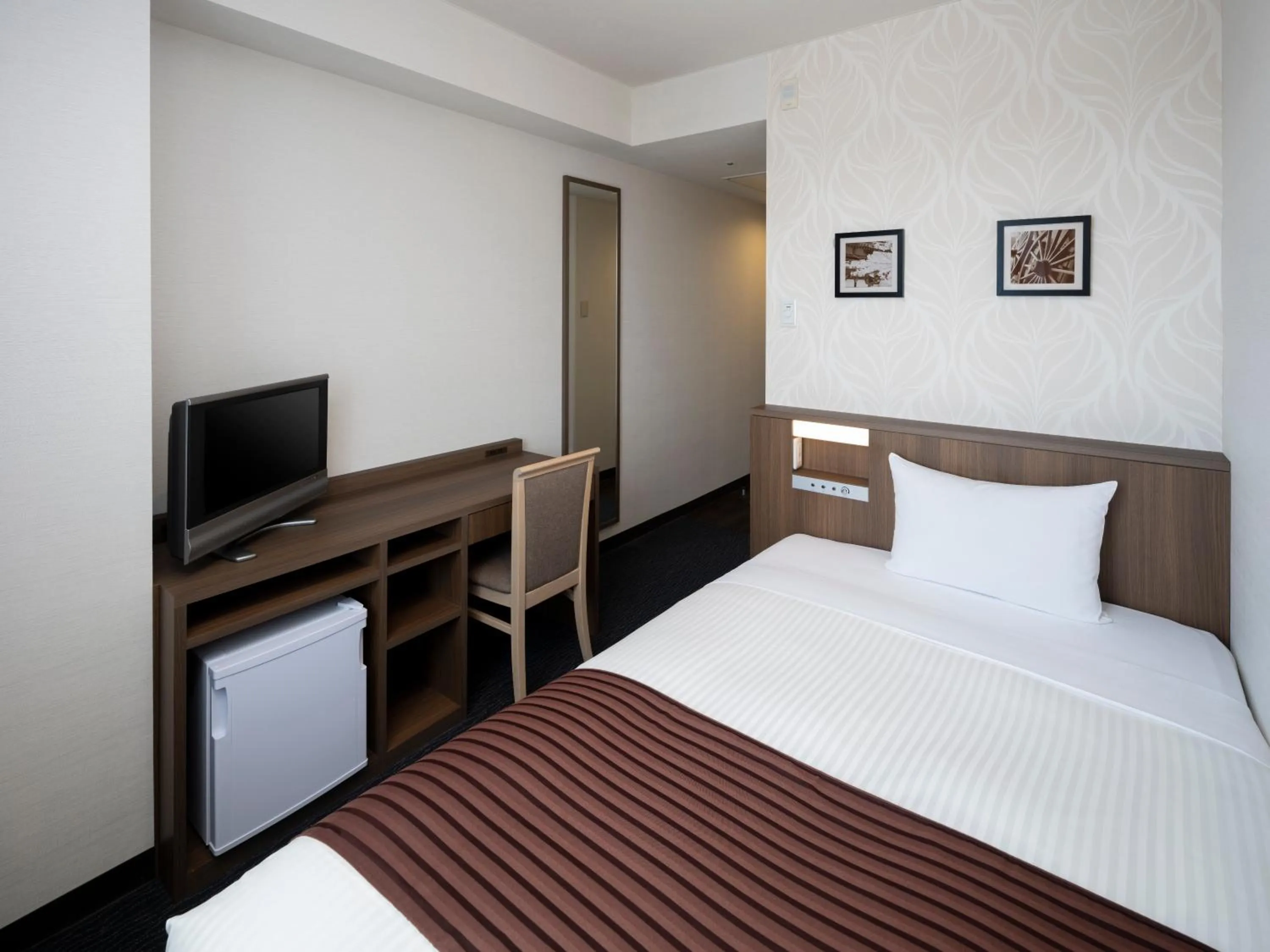 Bed in Art Hotel Joetsu