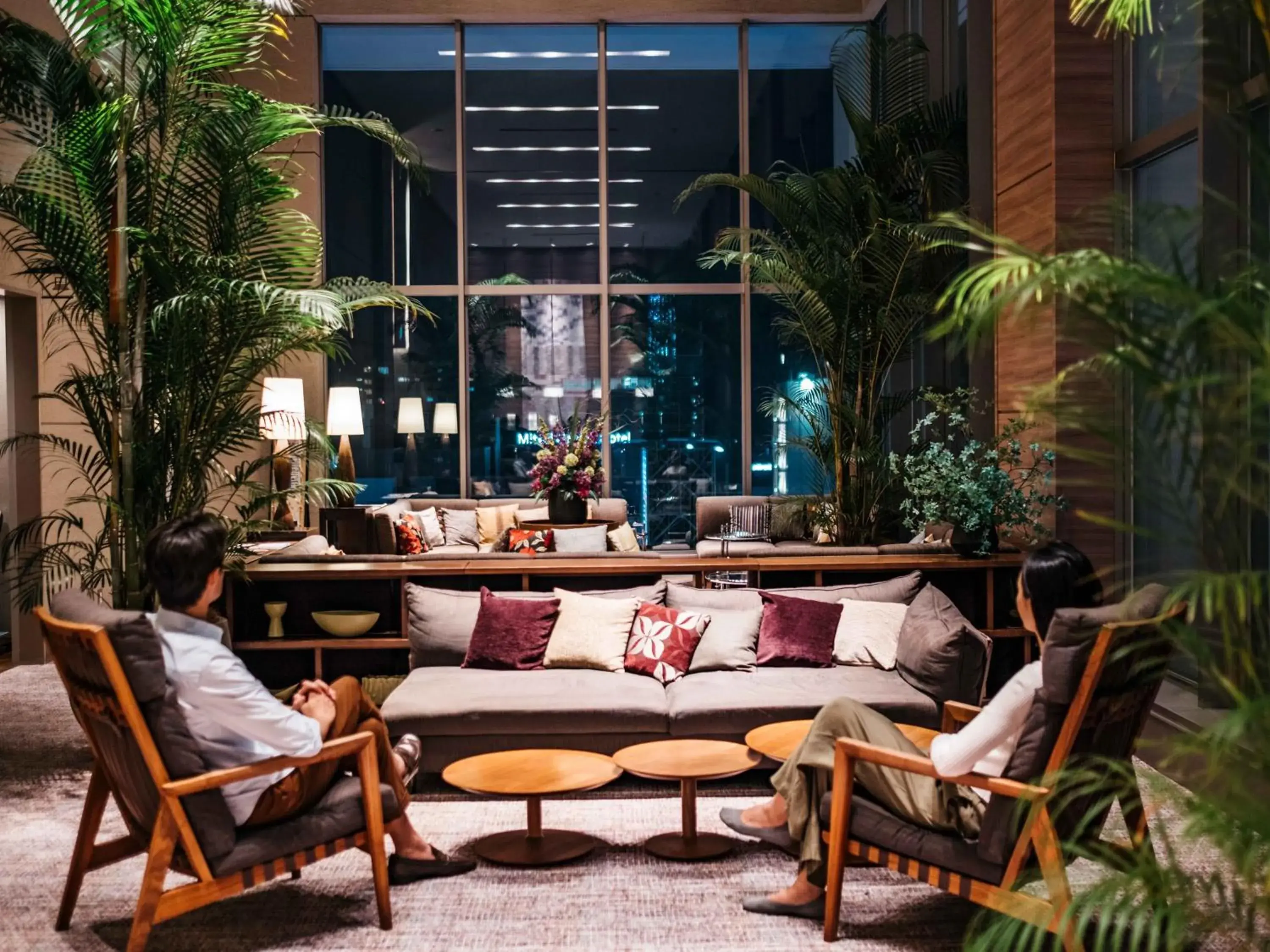 Living room in Hotel Resol Trinity Hakata Living room in Hotel Resol Trinity Hakata