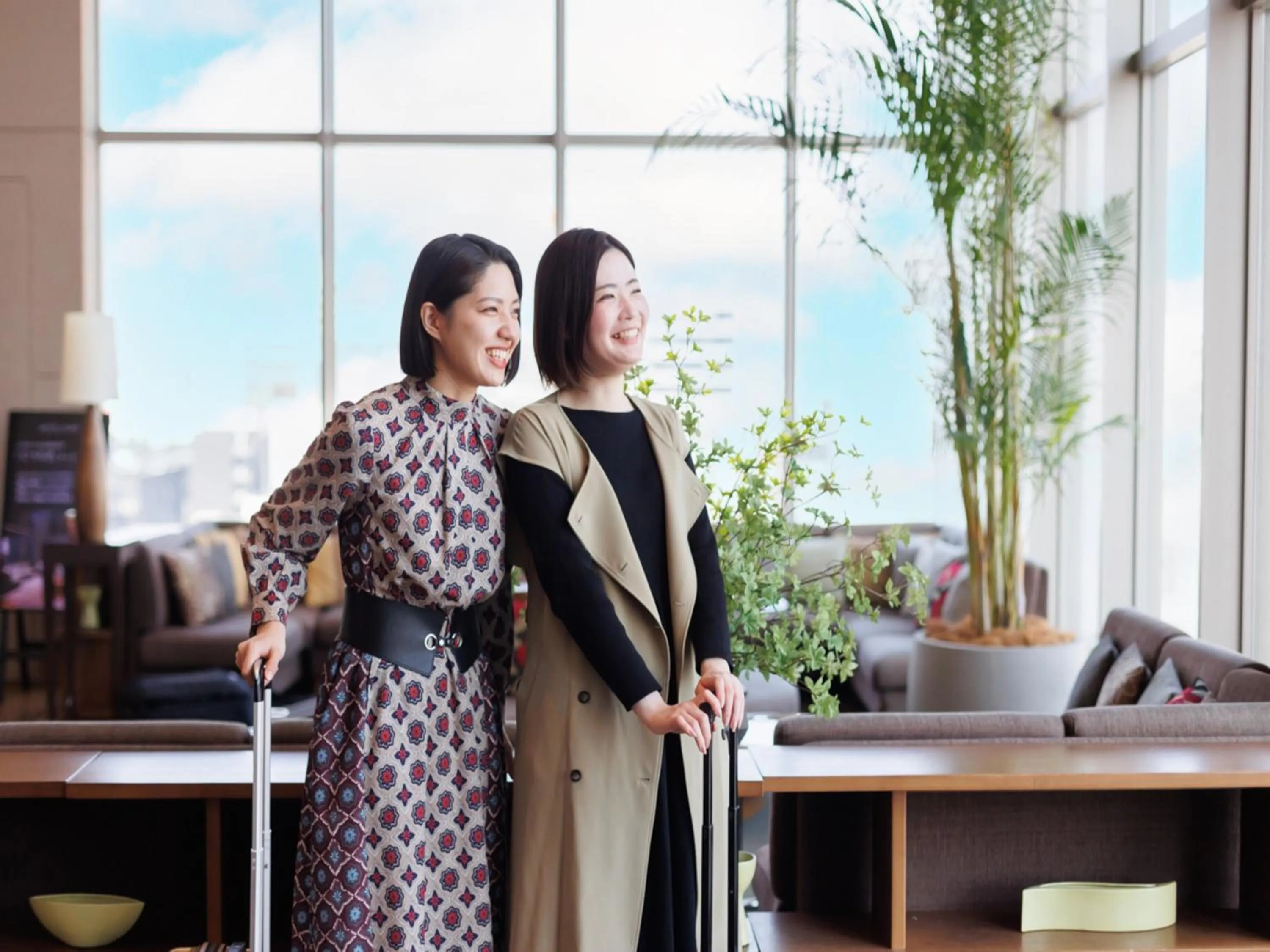 Lobby or reception in Hotel Resol Trinity Hakata