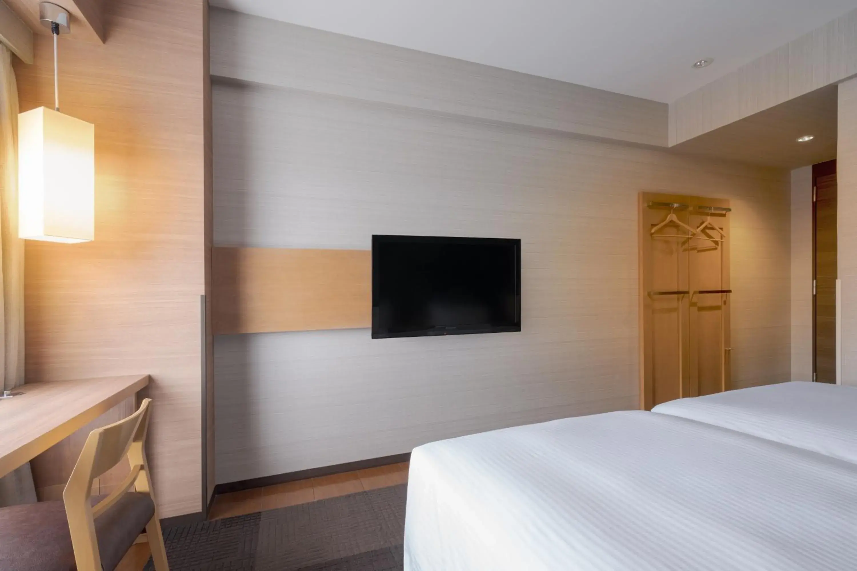 Photo of the whole room, Bed in Hotel Resol Trinity Hakata Photo of the whole room, Bed in Hotel Resol Trinity Hakata