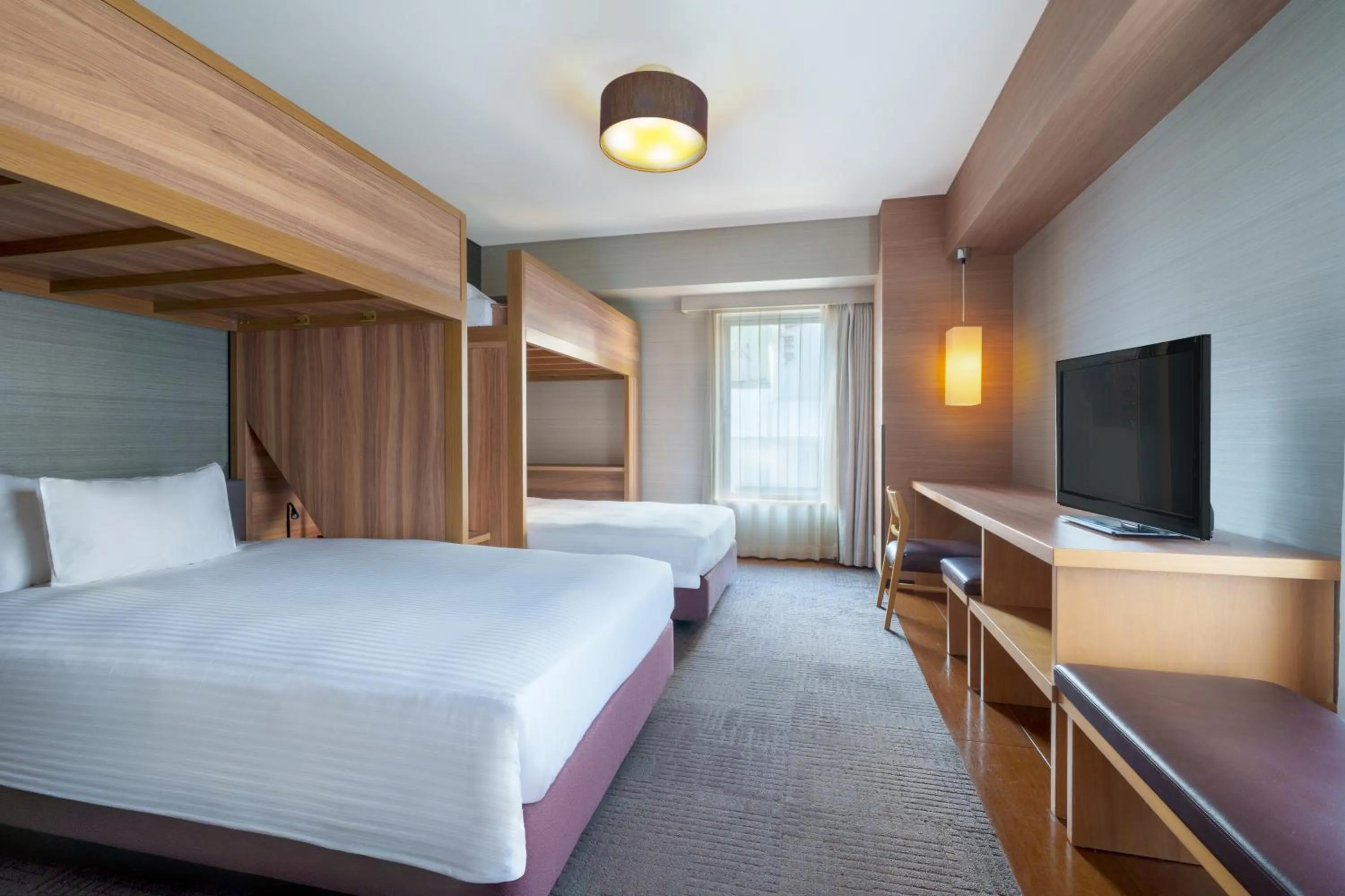 Photo of the whole room, Bed in Hotel Resol Trinity Hakata