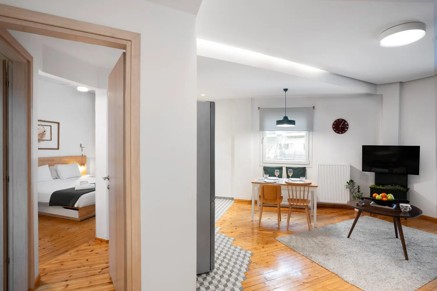 Bedroom, Bed in The 4 Travellers Thessaloniki