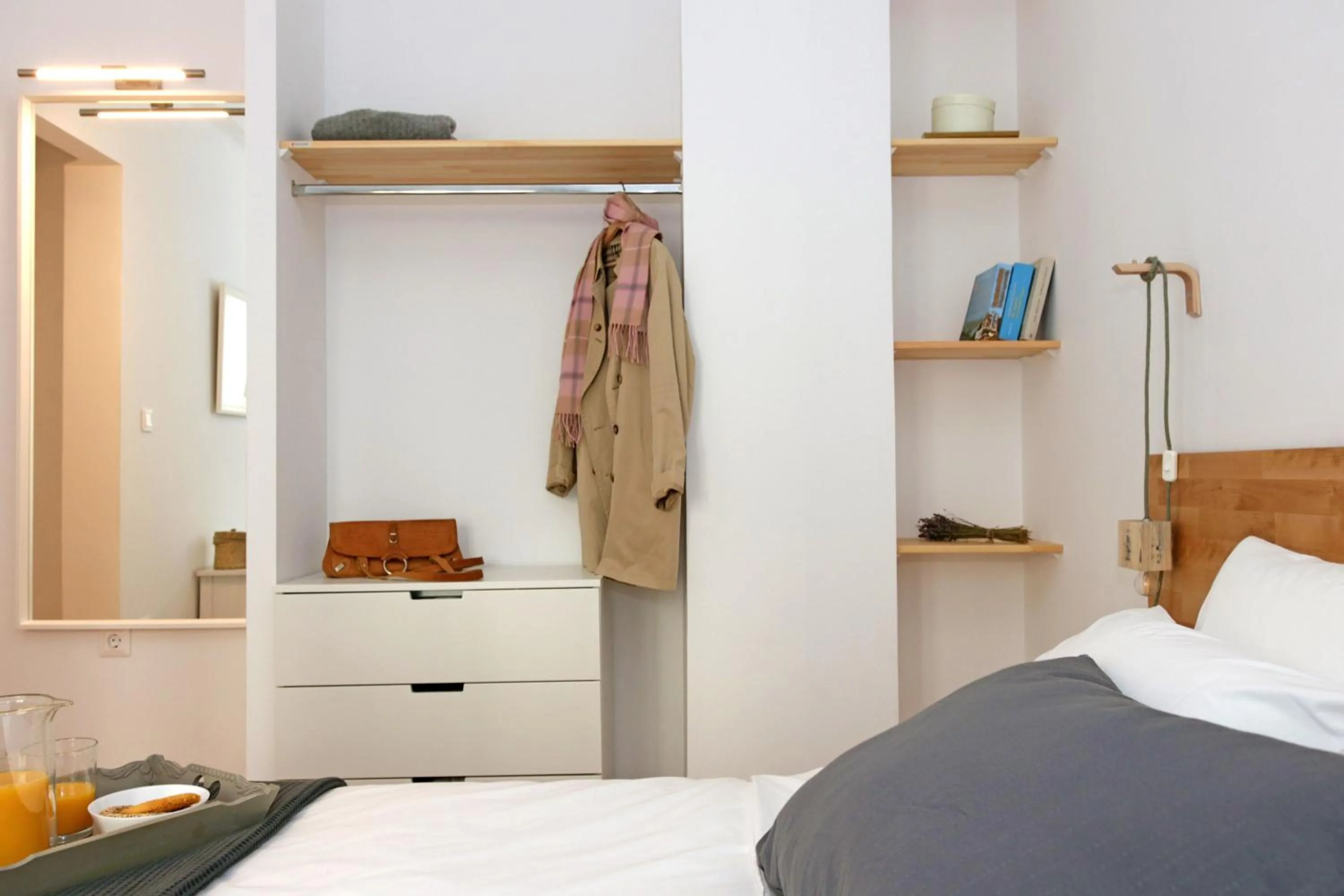 Bedroom, Bed in The 4 Travellers Thessaloniki