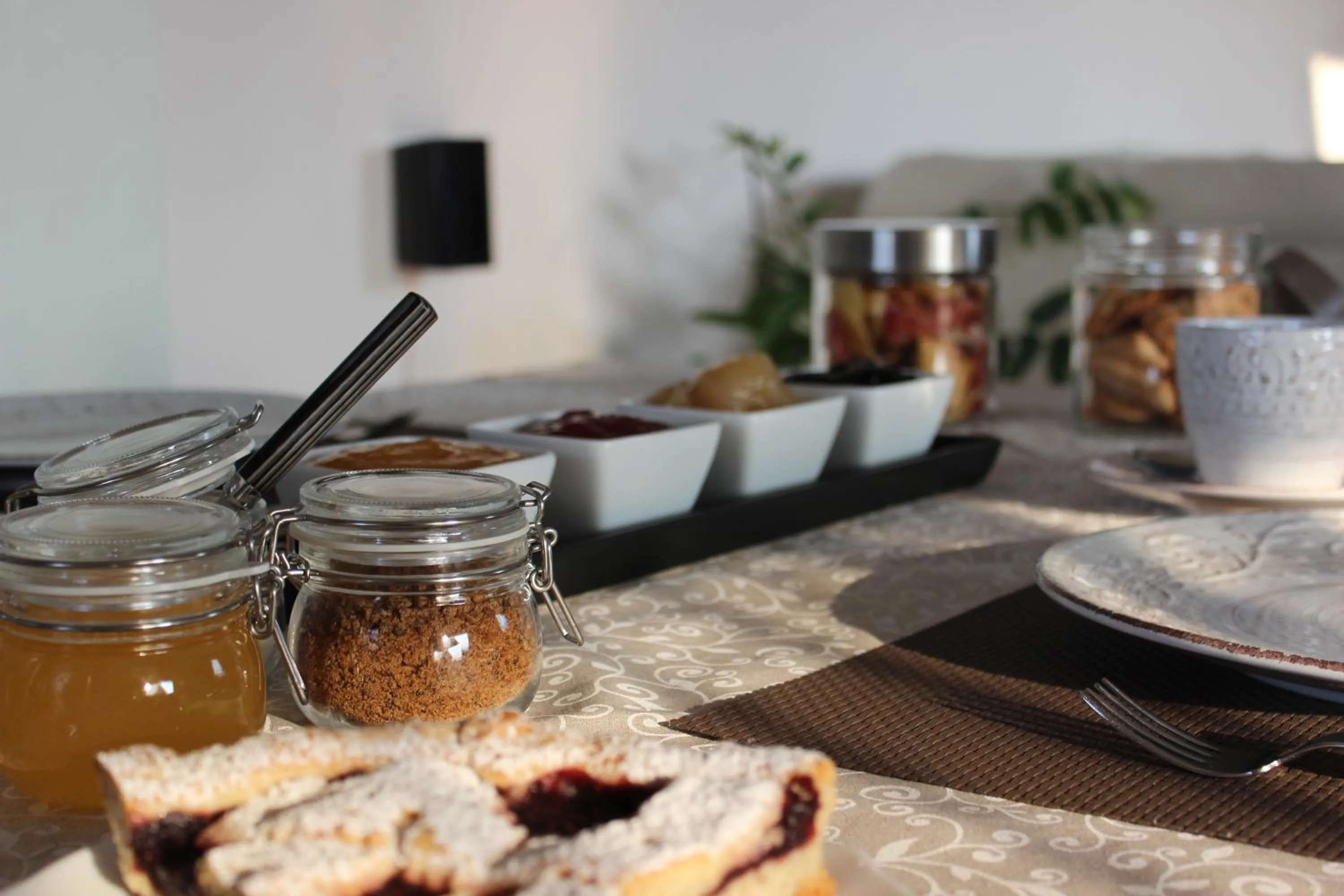 Buffet breakfast in Due Lune B&B