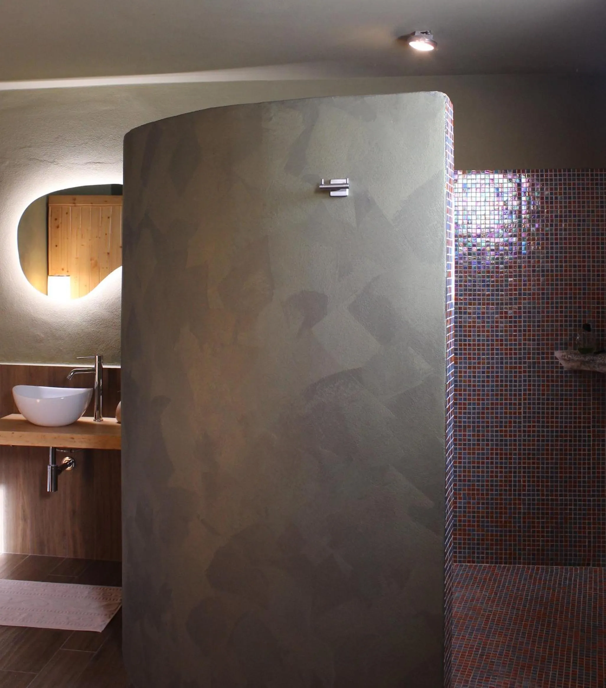 Shower in Due Lune B&B