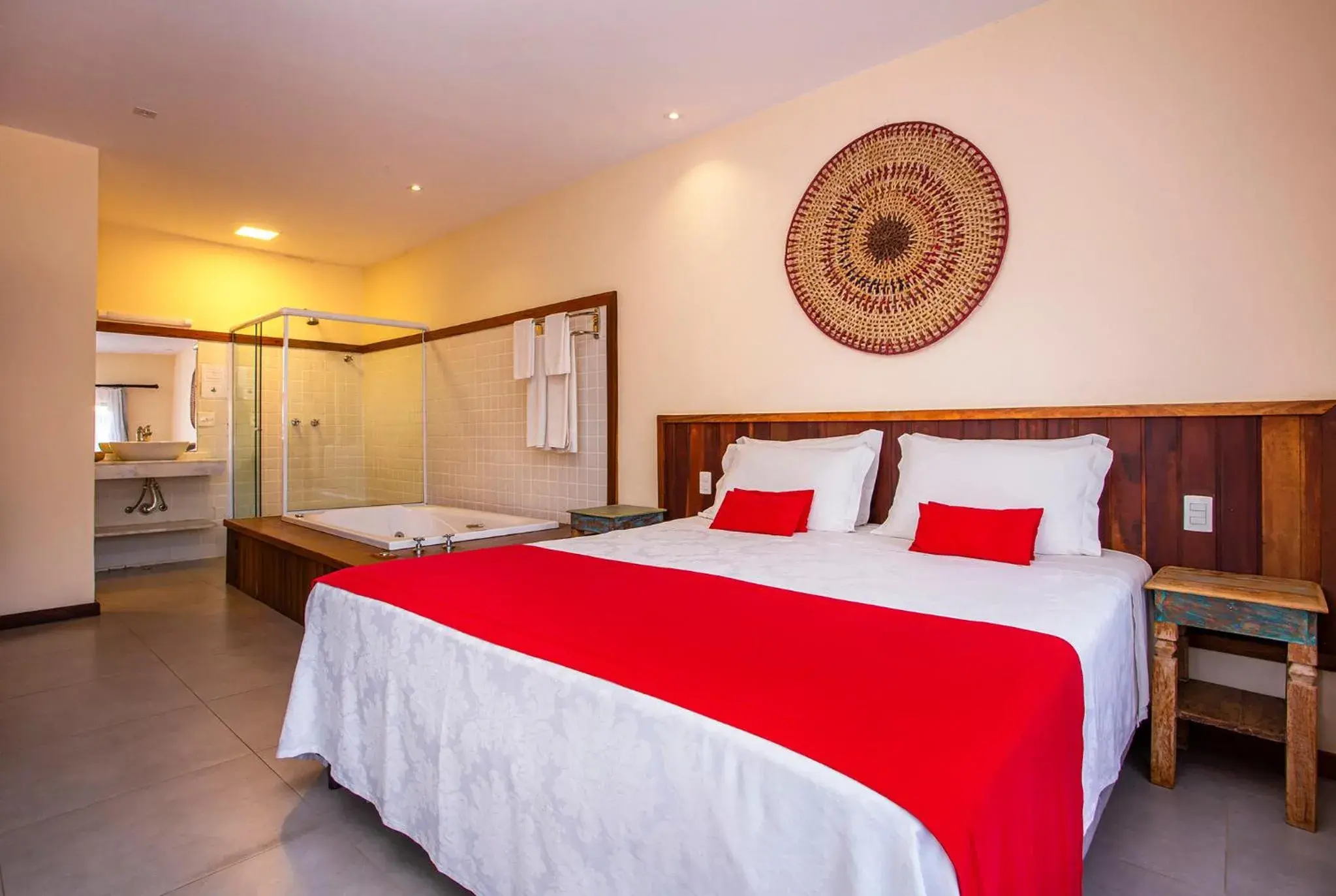 King Room with Spa Bath in Pousada Altamira King Room with Spa Bath in Pousada Altamira