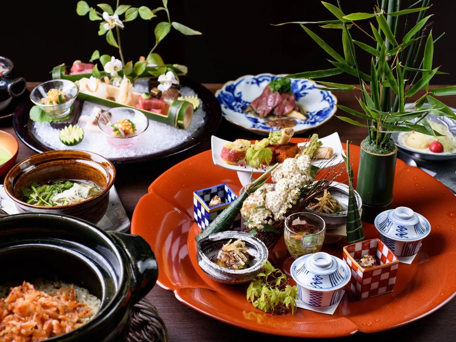 Food close-up in Hakone Suishoen