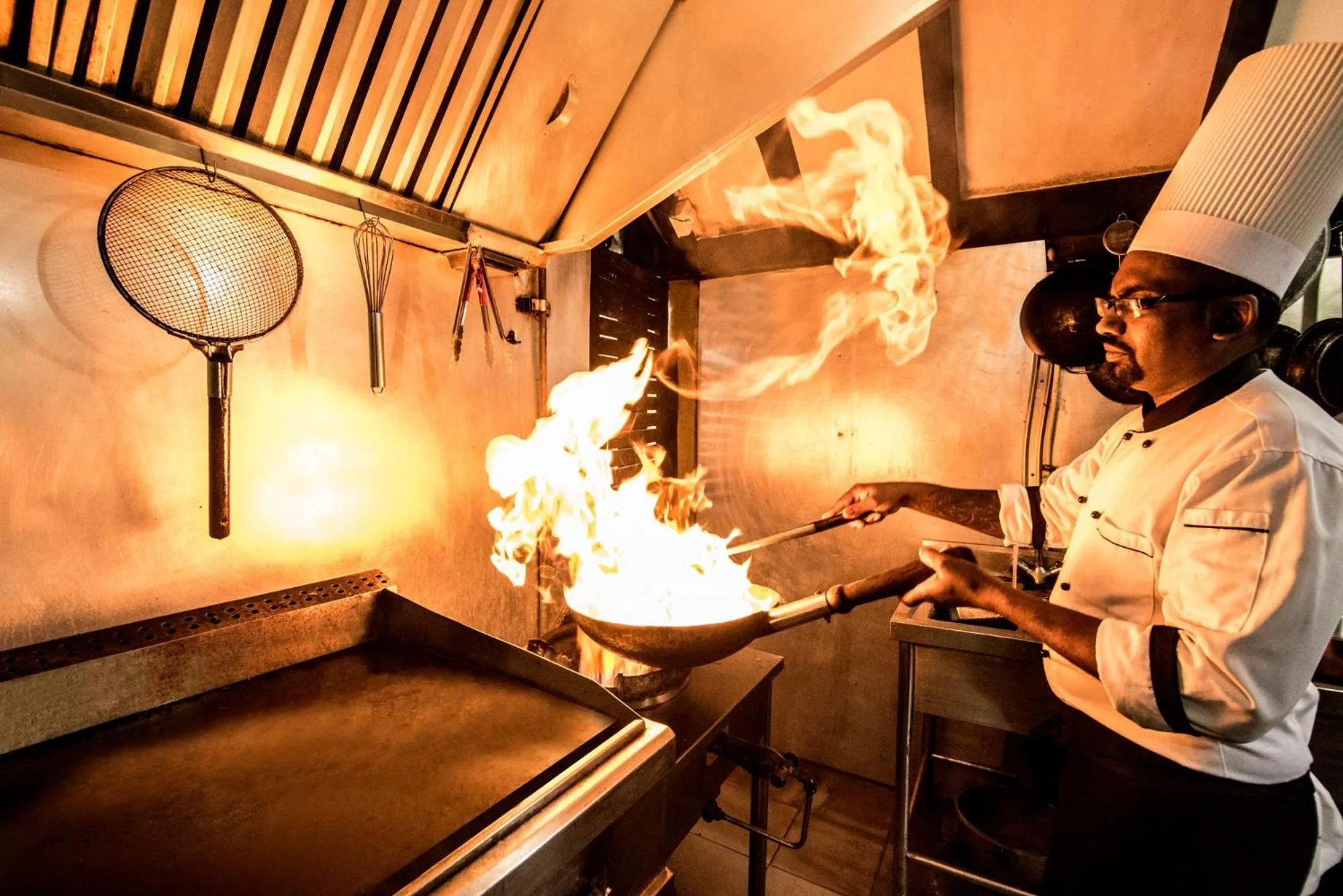 kitchen in Melheim Resort and Spa
