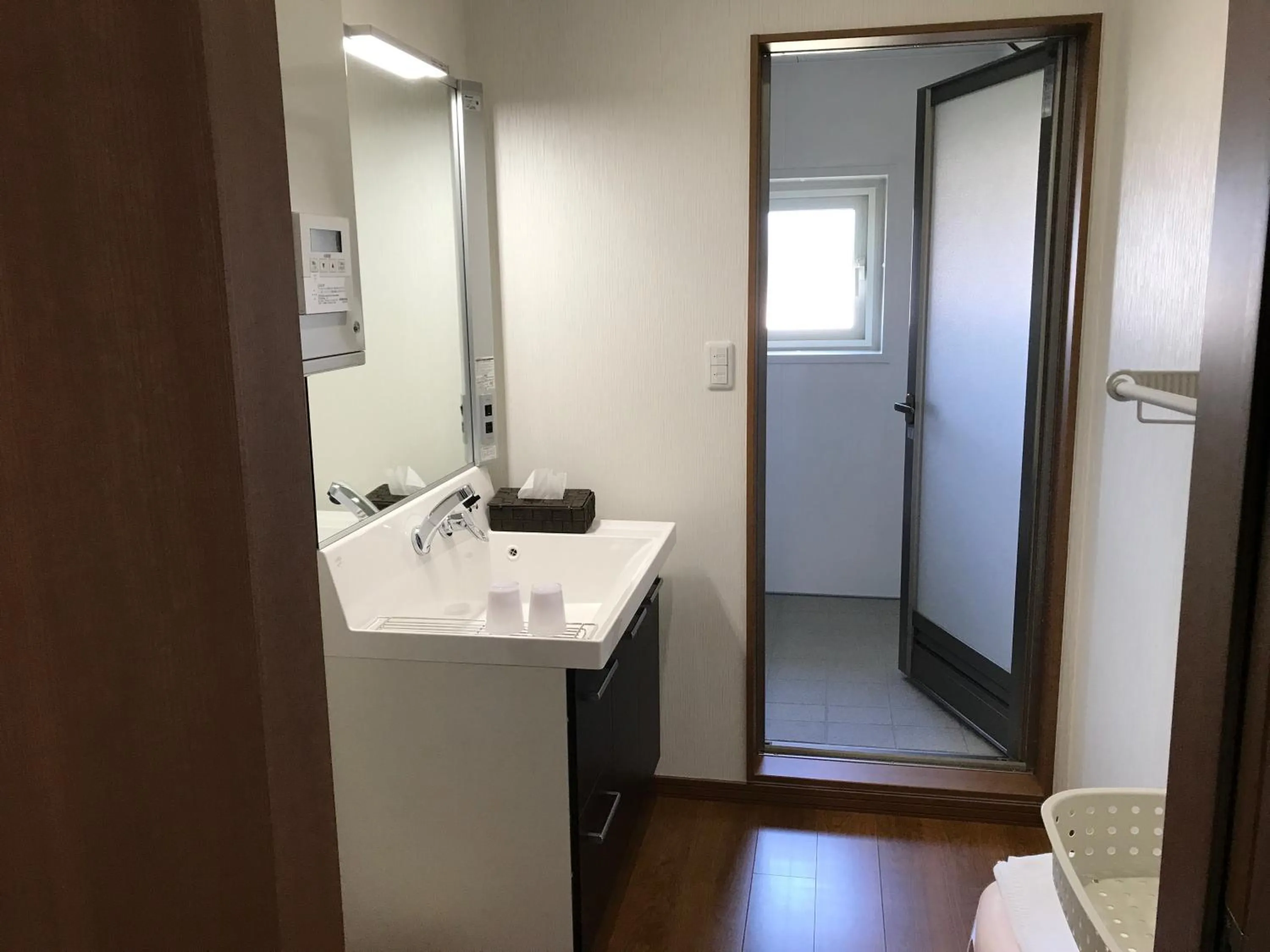 Bathroom in Tsuru Apartments