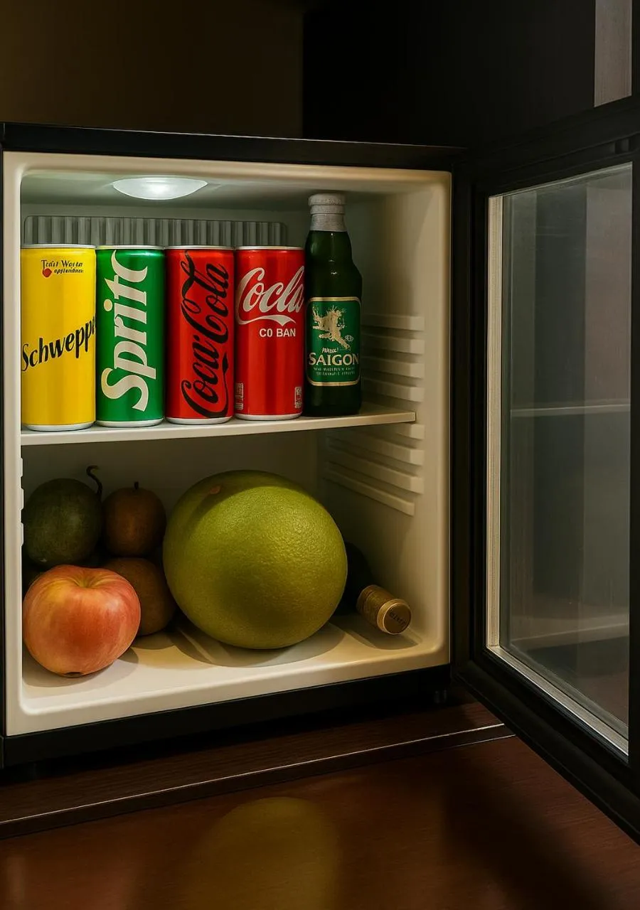 minibar in Sapa Elegance Hotel