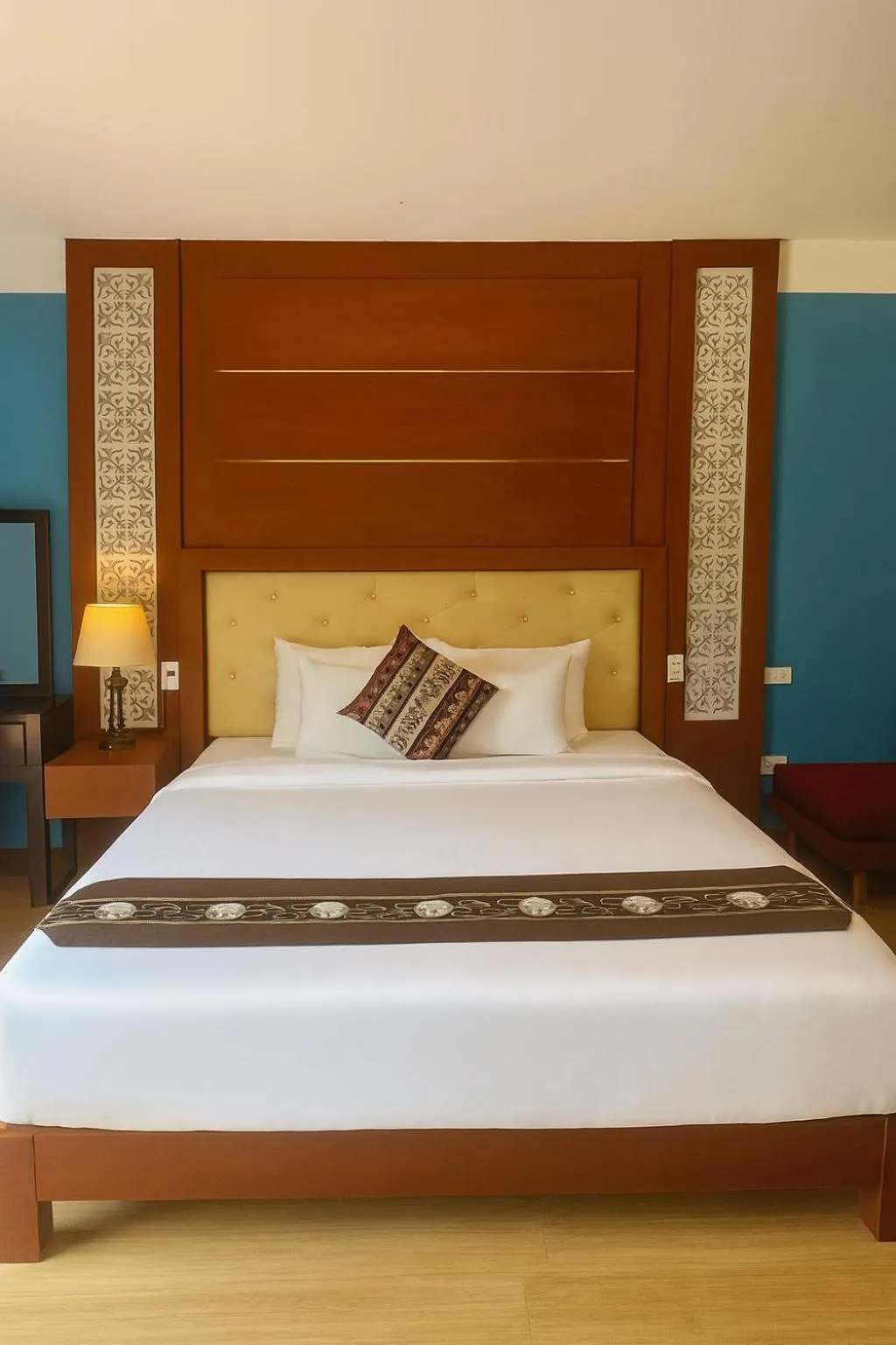 Bed in Sapa Elegance Hotel