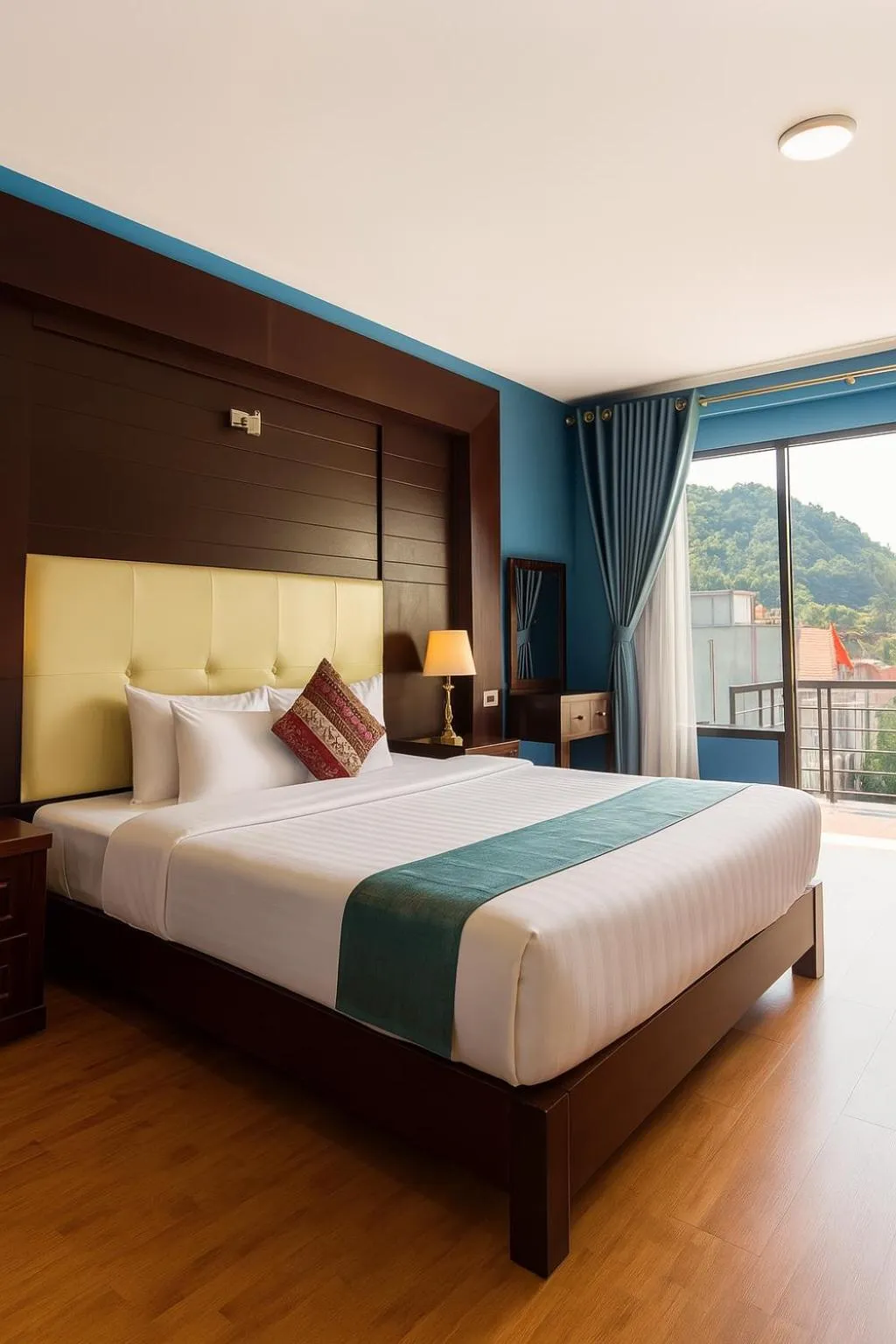 Bed in Sapa Elegance Hotel