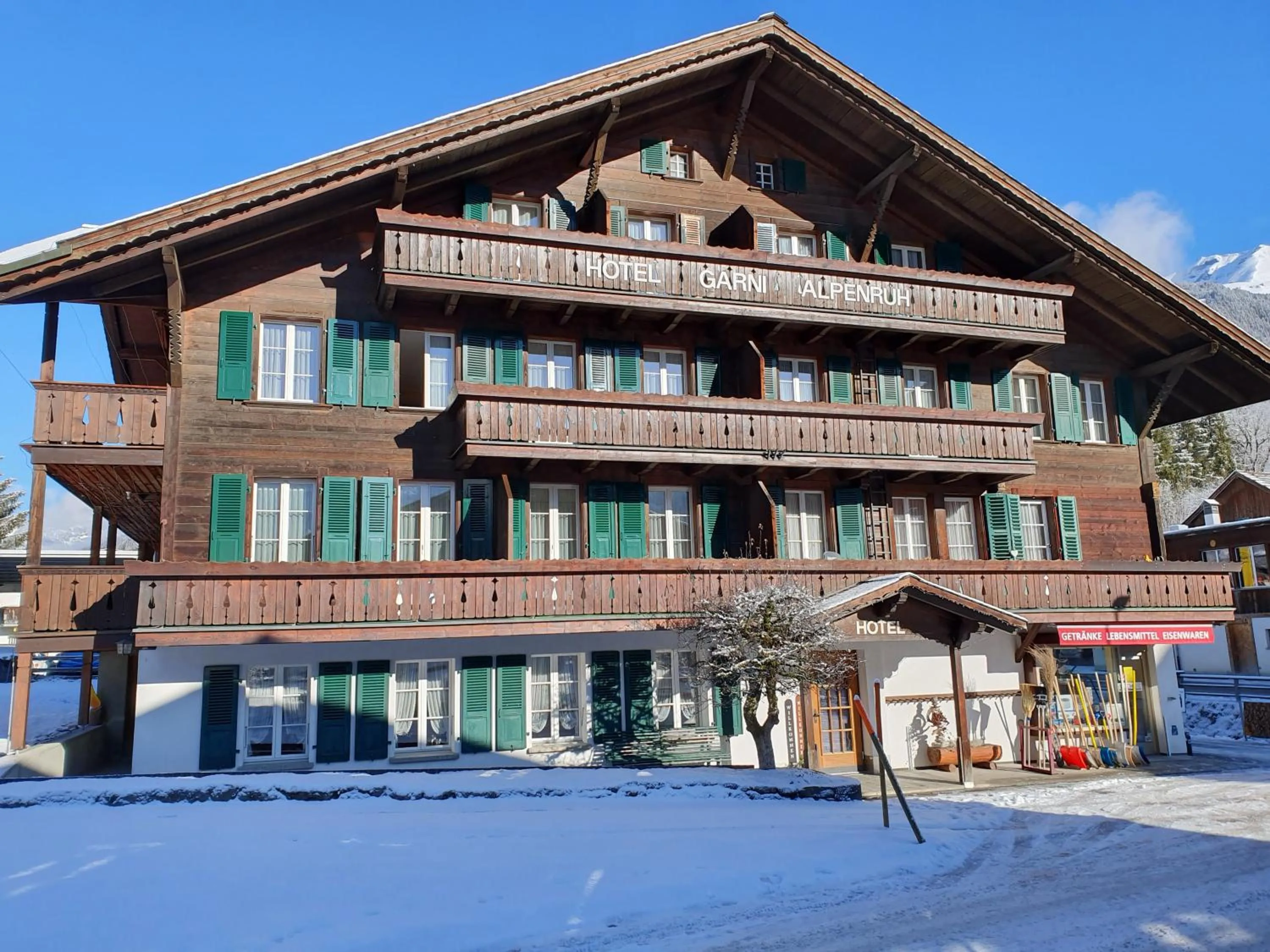 Property building in Hotel Garni Alpenruh