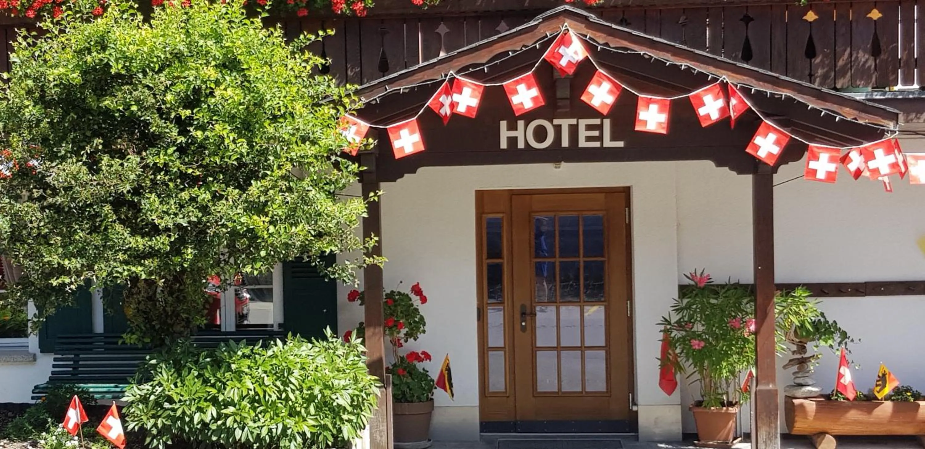 Property building in Hotel Garni Alpenruh