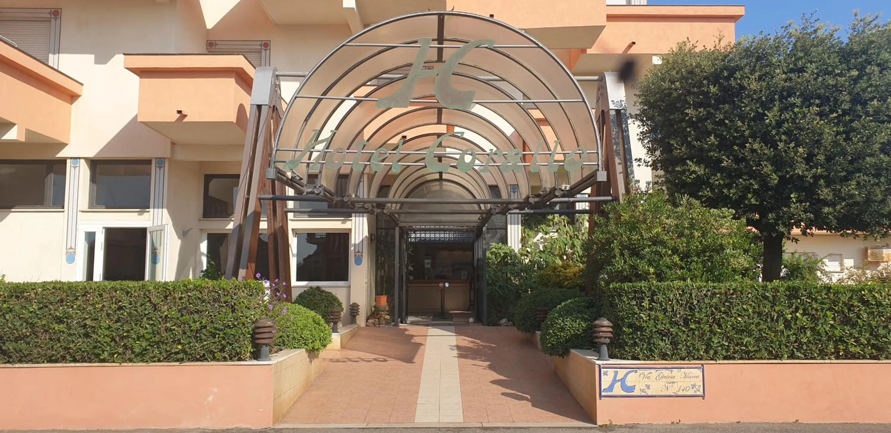 Property building in Hotel Corallo