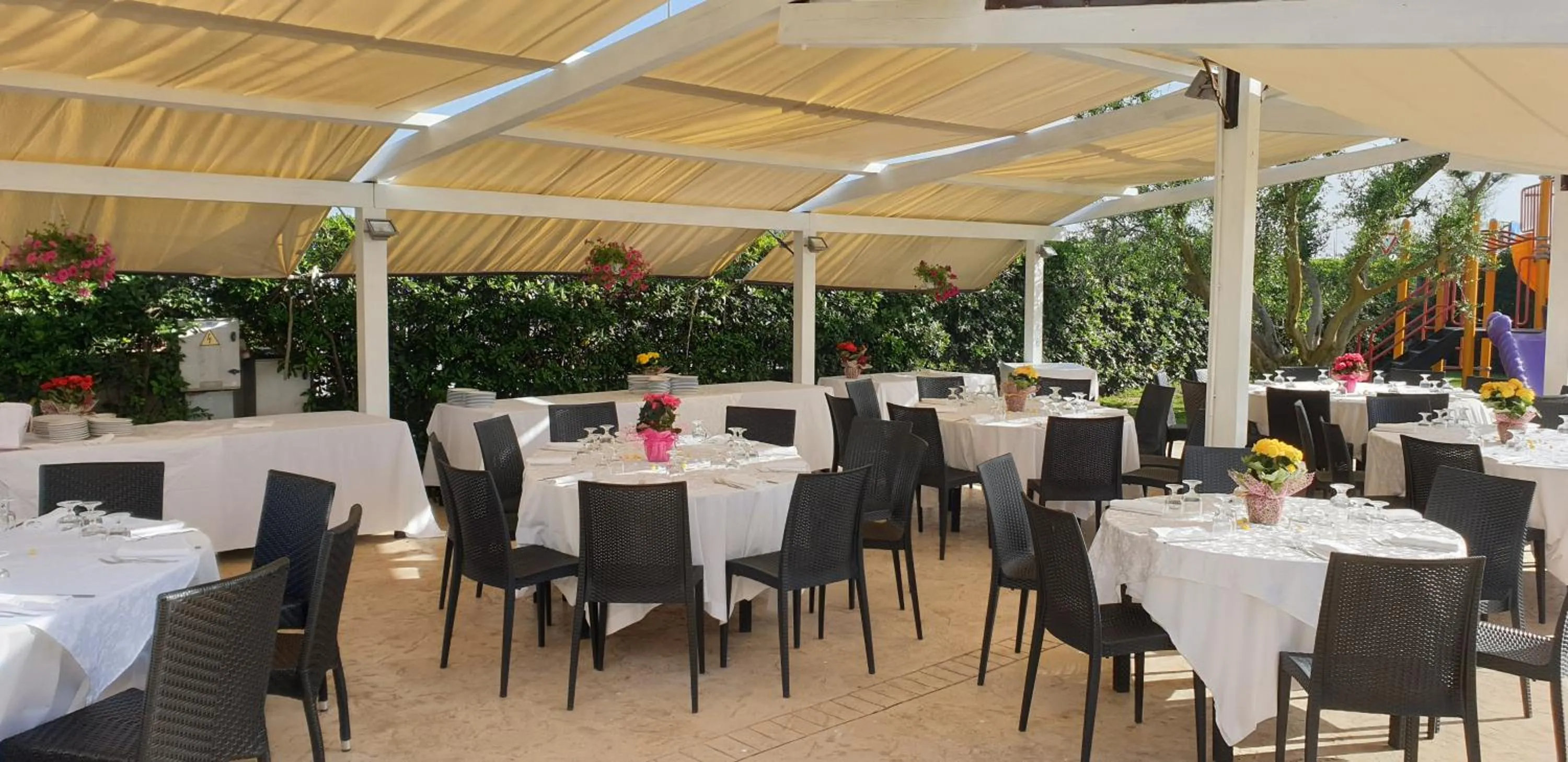 Restaurant/places to eat in Hotel Corallo