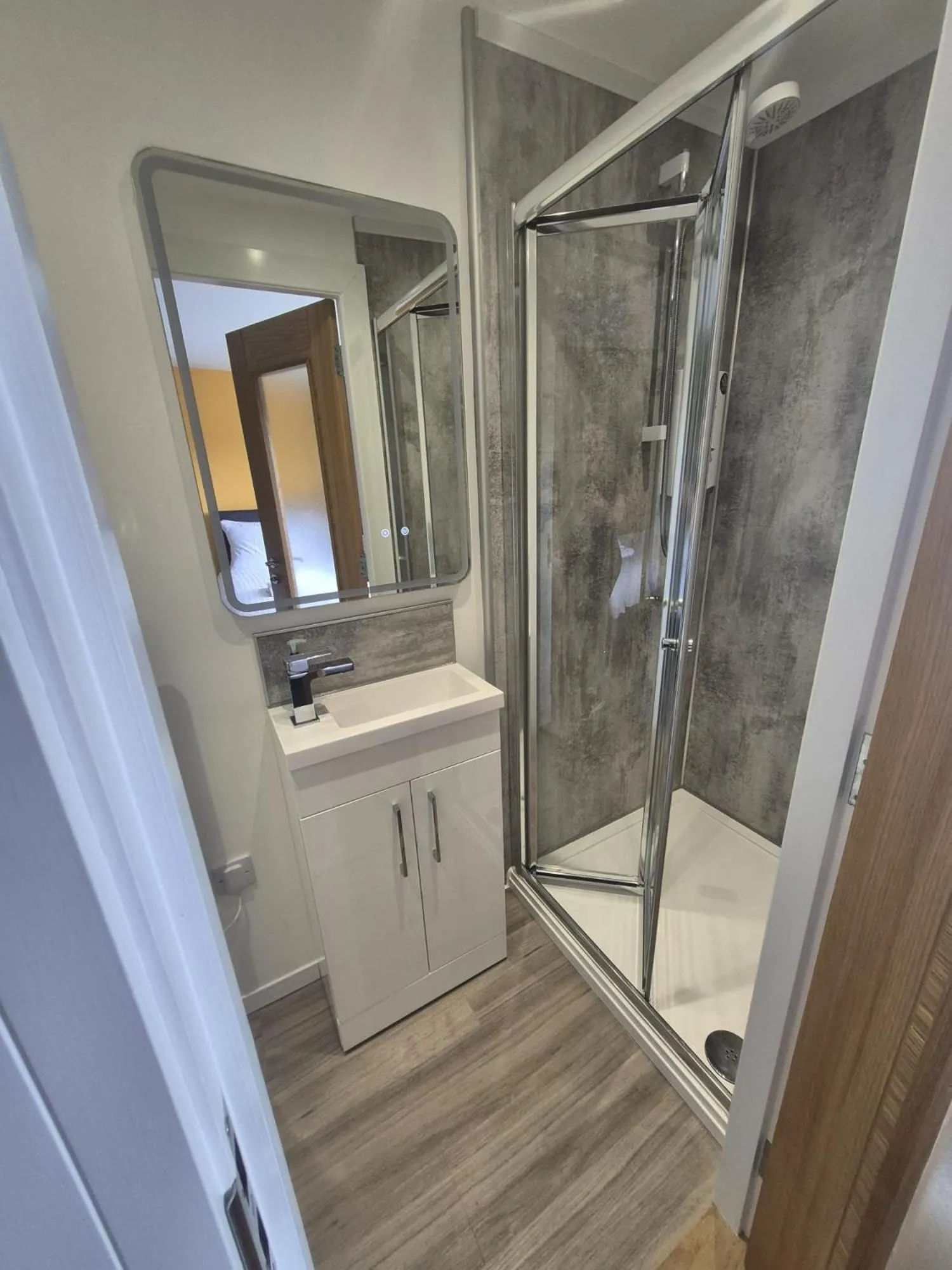 Bathroom in Haughton Arms Hotel