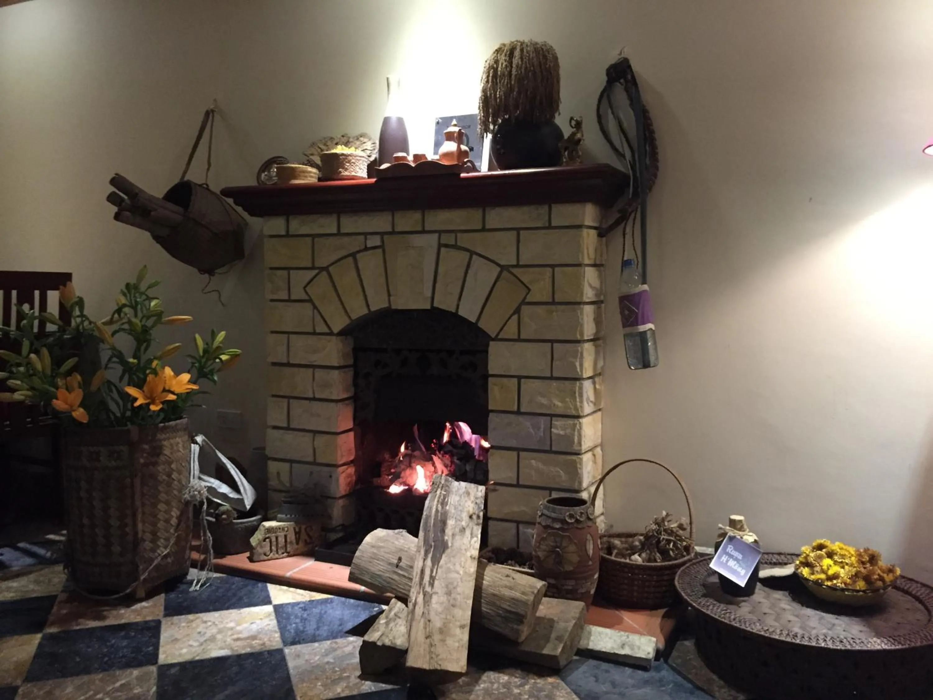 Decorative detail in Sapa Garden Bed and Breakfast