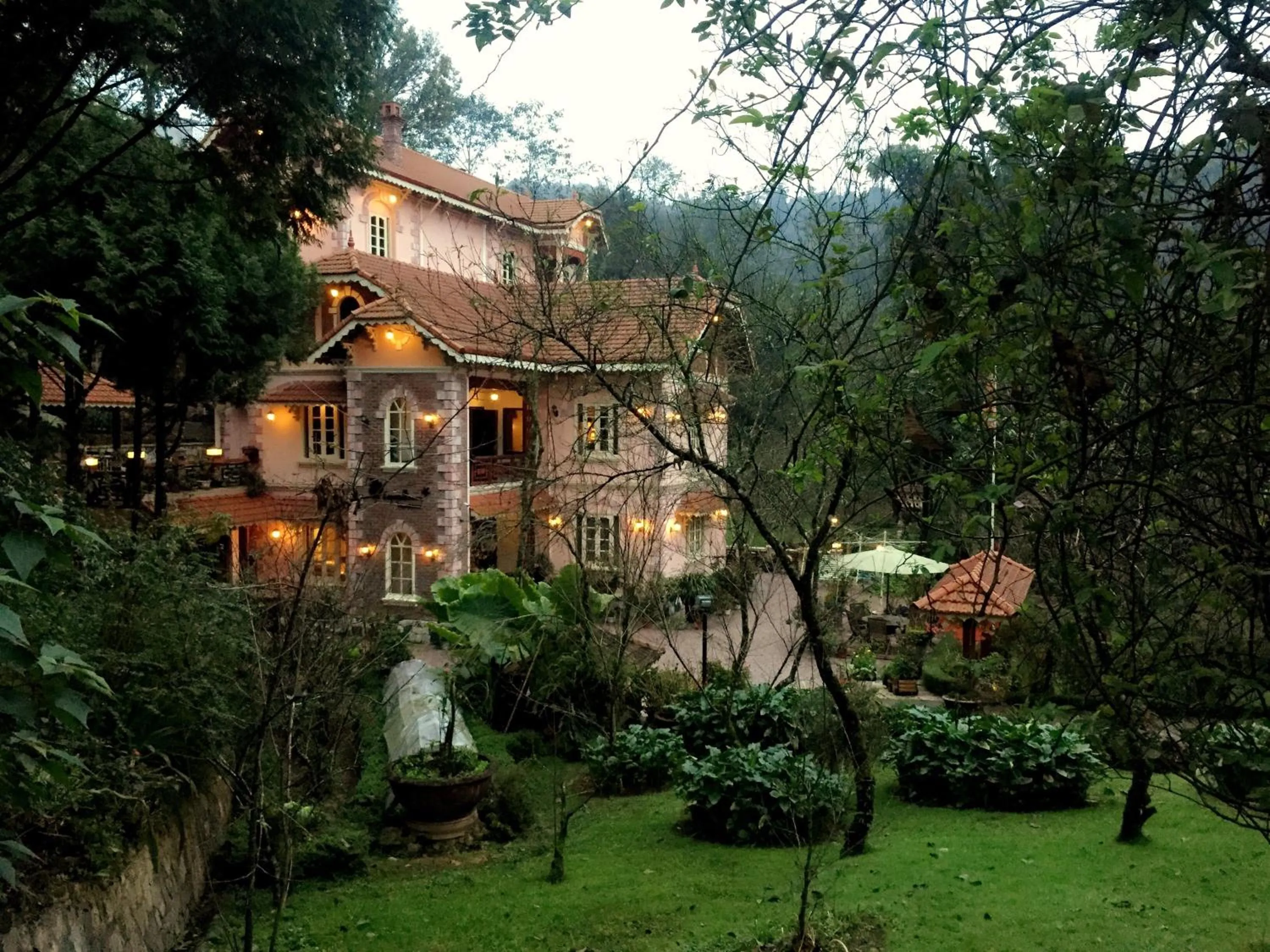 Property building in Sapa Garden Bed and Breakfast
