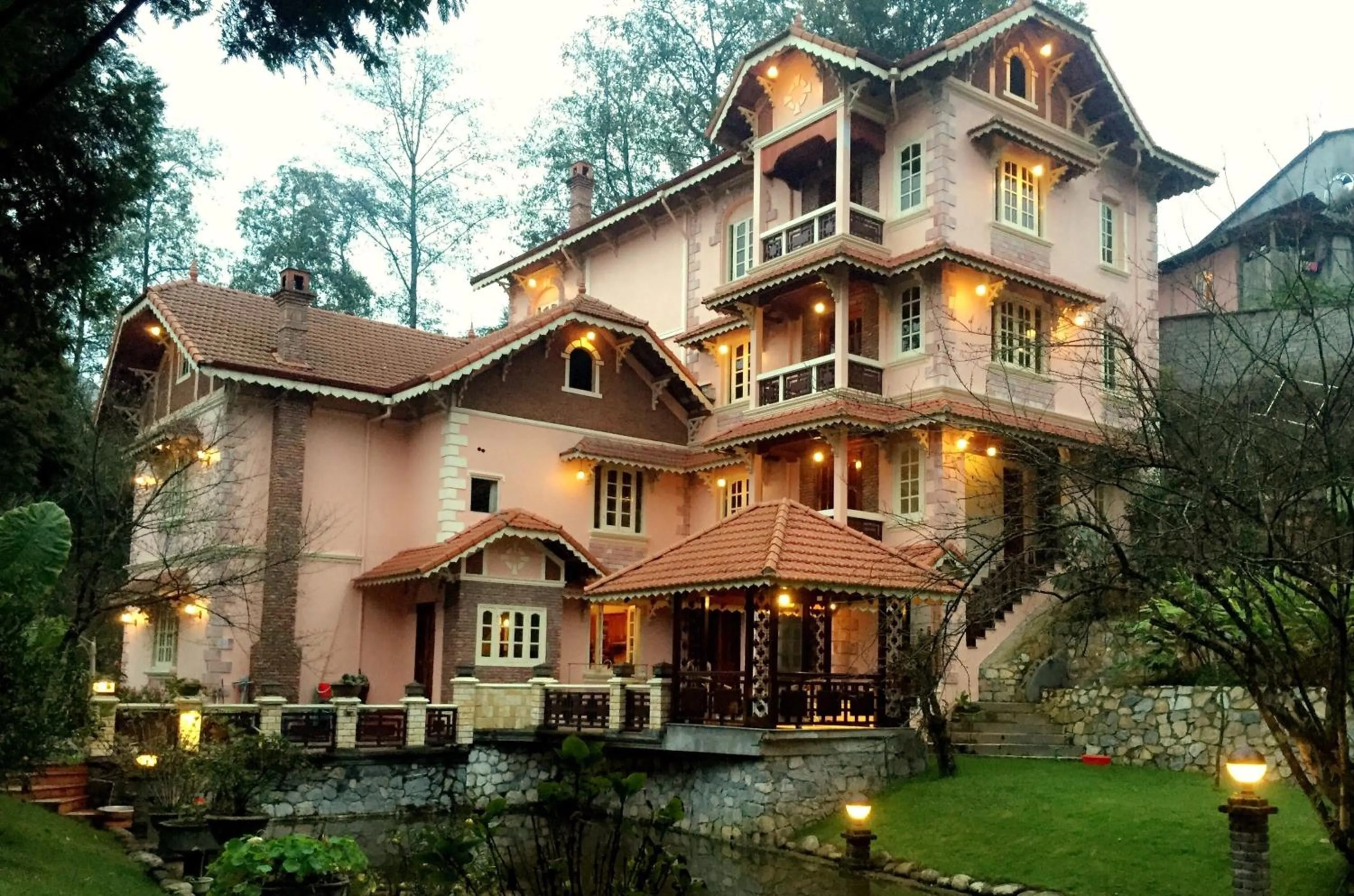 Property building in Sapa Garden Bed and Breakfast