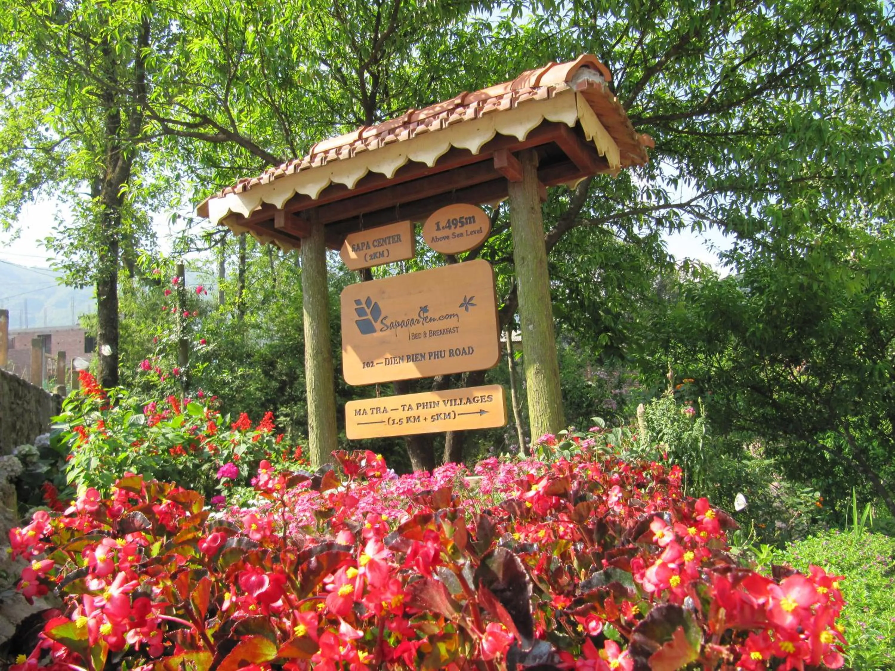 Garden in Sapa Garden Bed and Breakfast