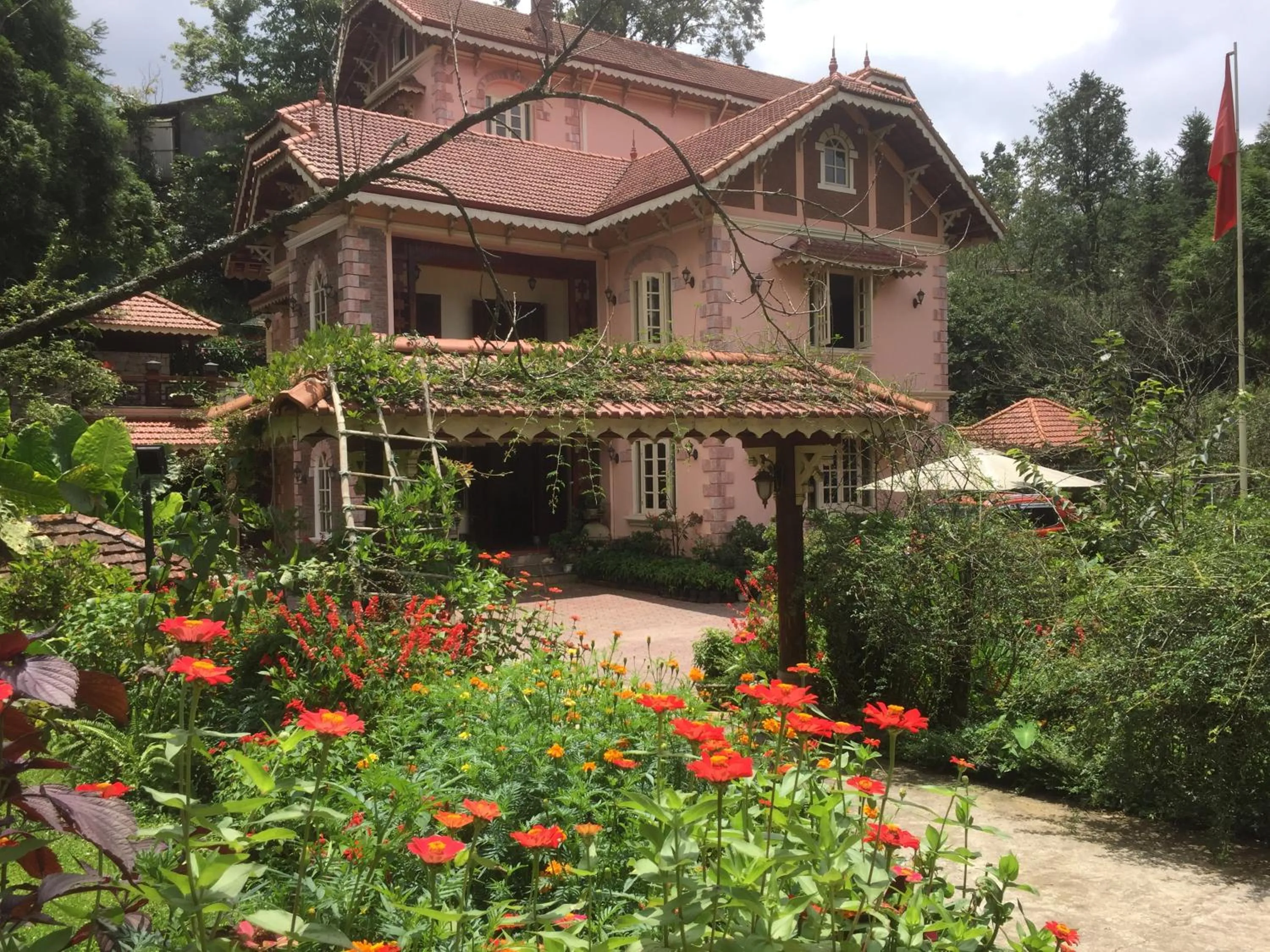 Property building in Sapa Garden Bed and Breakfast