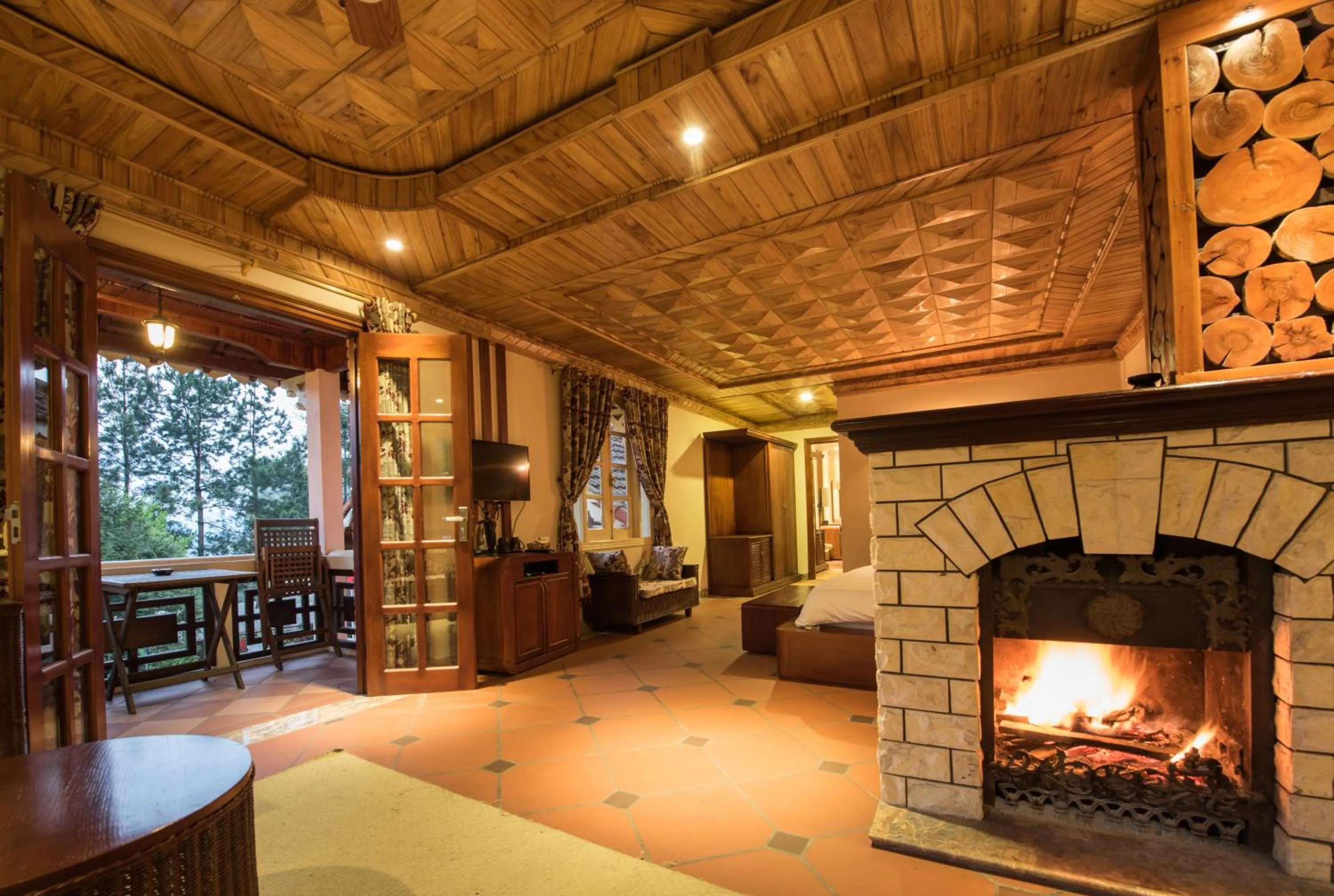 Photo of the whole room in Sapa Garden Bed and Breakfast