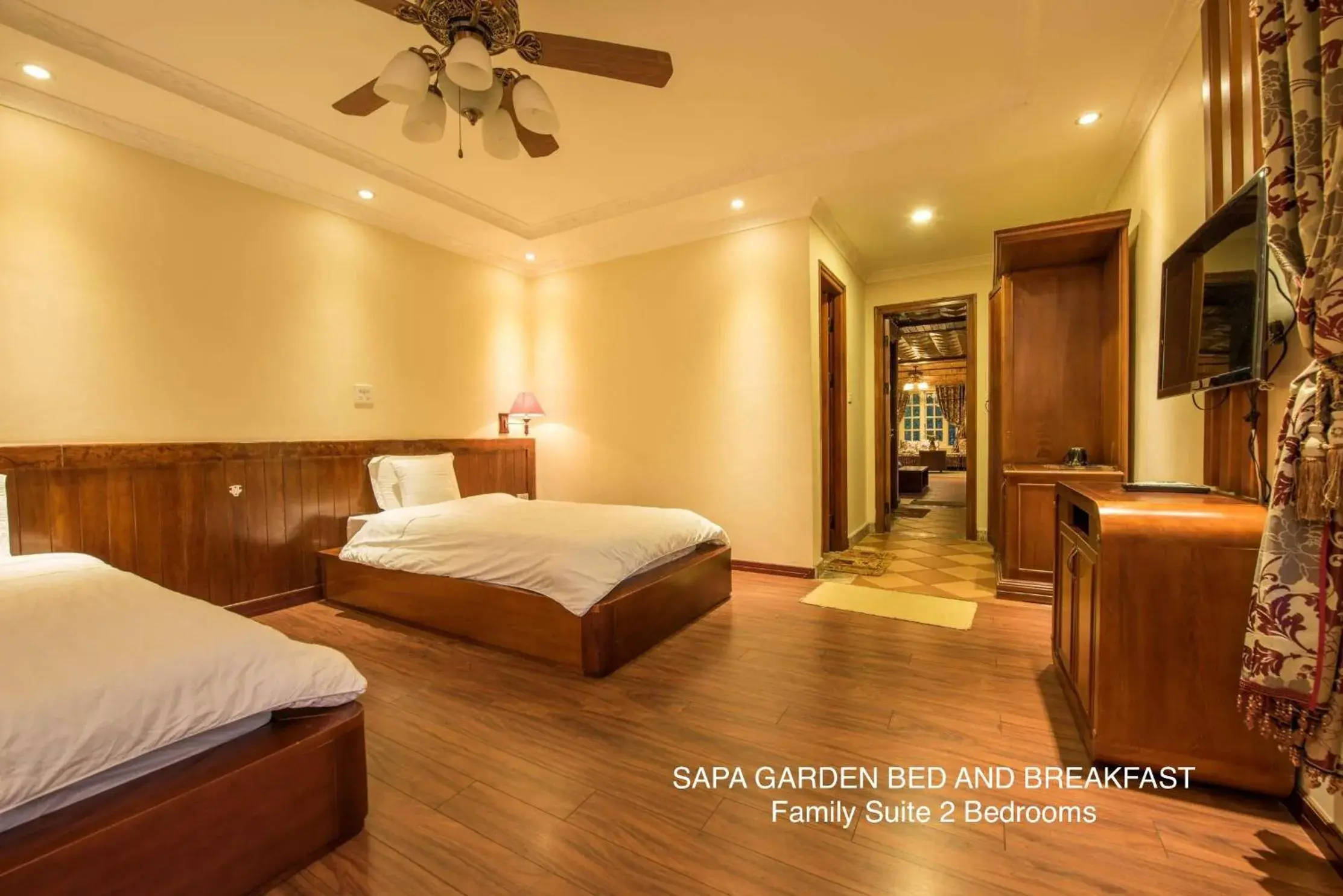 Photo of the whole room, Bed in Sapa Garden Bed and Breakfast Photo of the whole room, Bed in Sapa Garden Bed and Breakfast