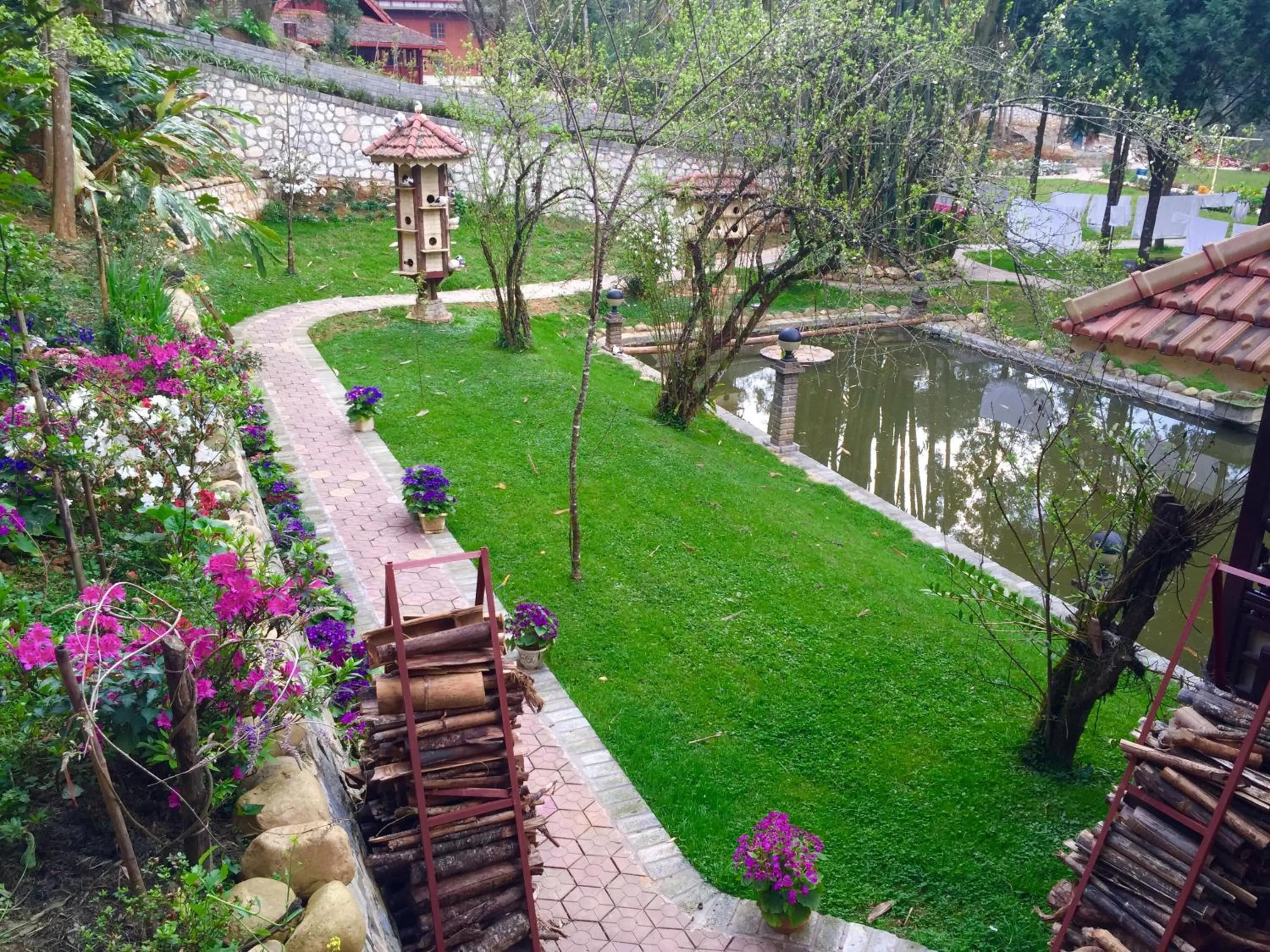 Garden in Sapa Garden Bed and Breakfast