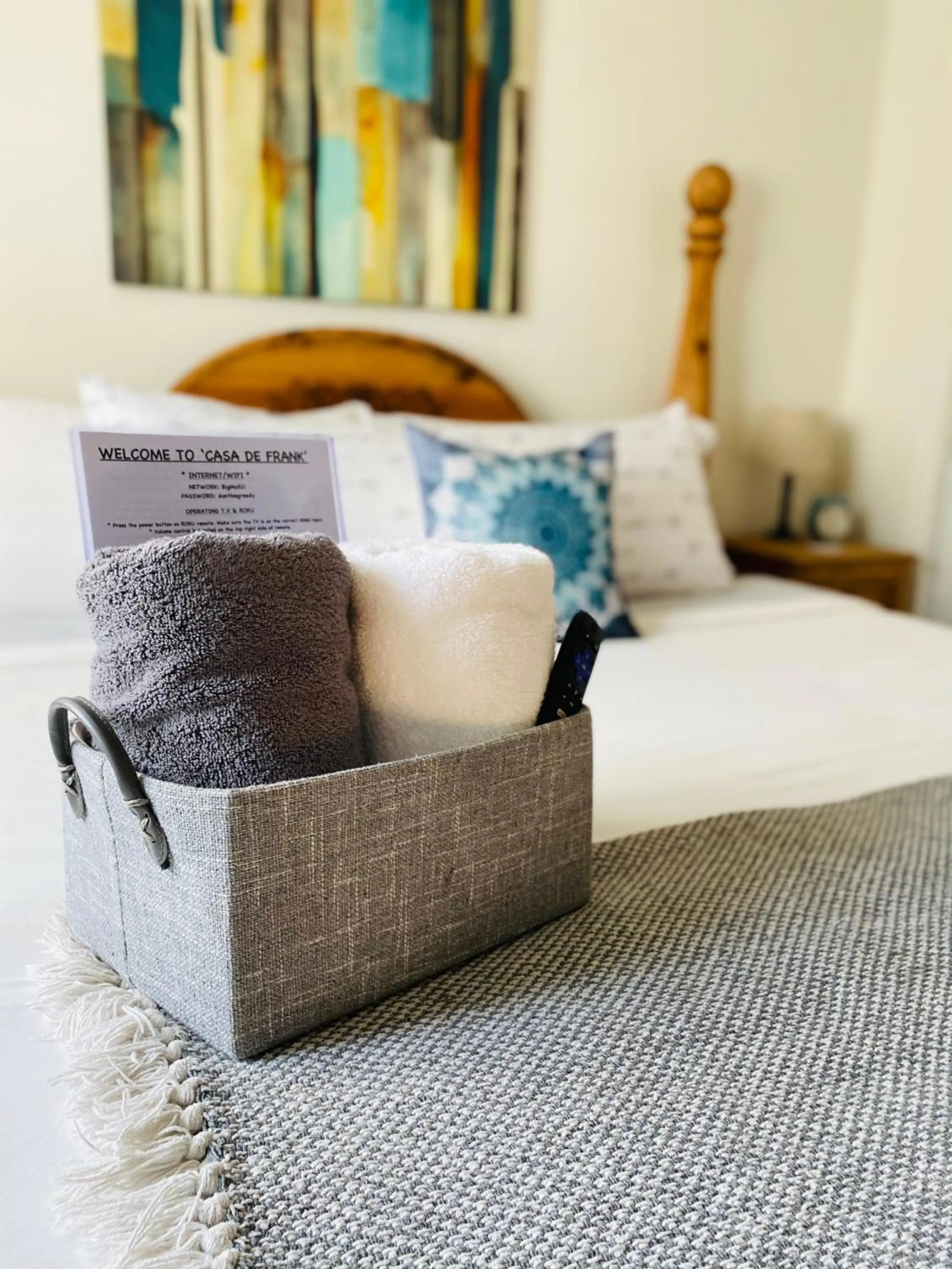 Bed in Casa De Frank