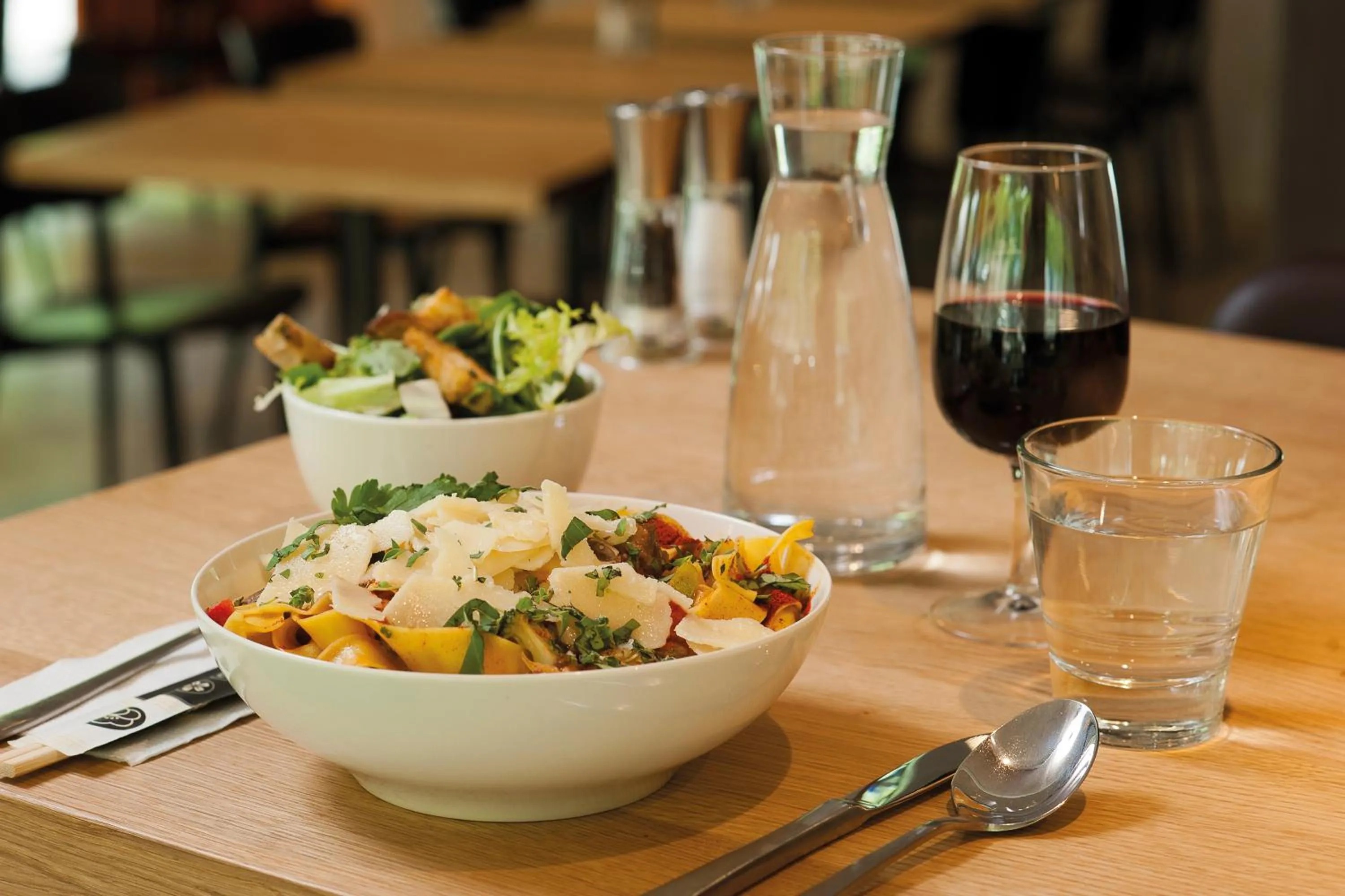 Food in Interlaken Youth Hostel