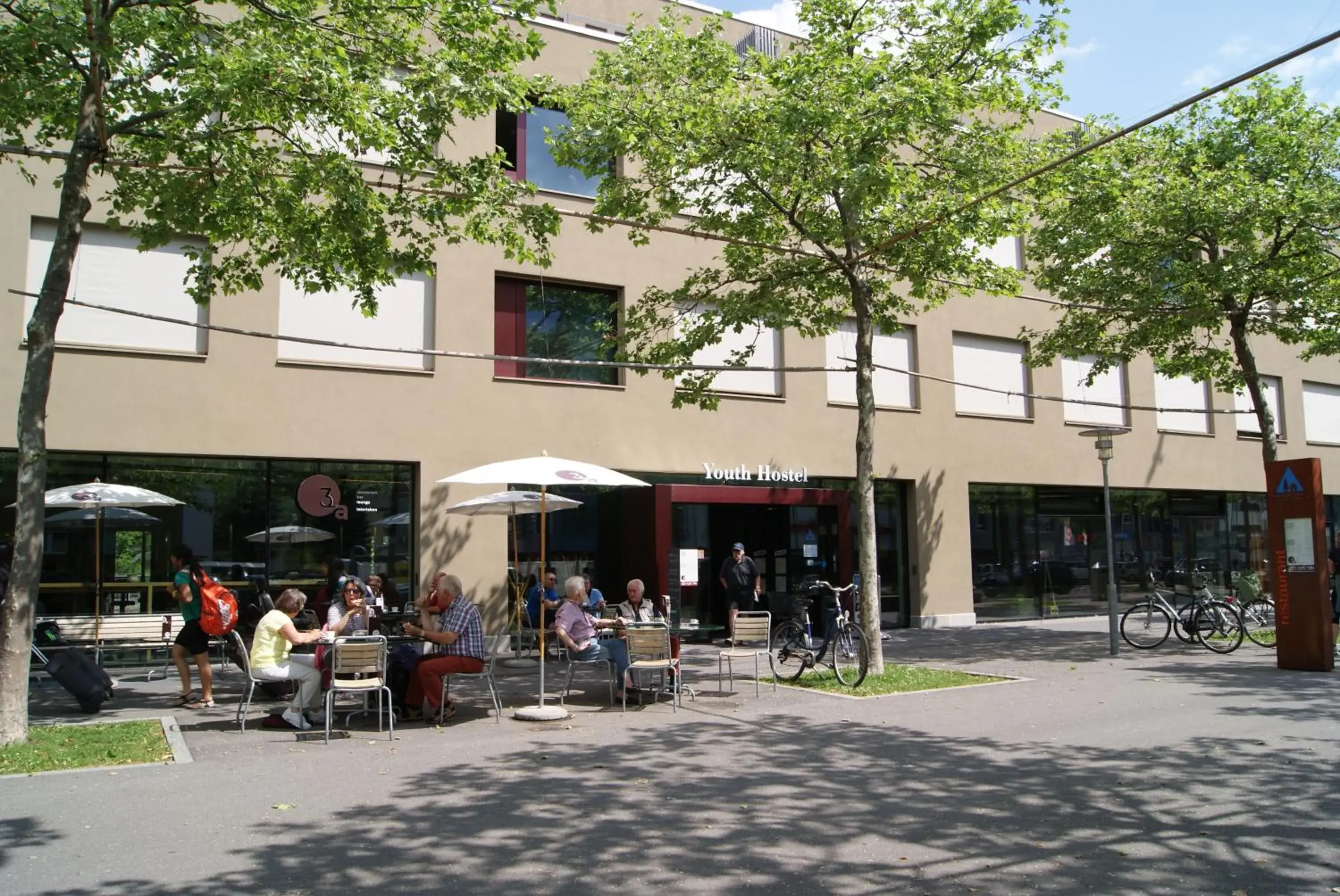 Facade/entrance in Interlaken Youth Hostel Facade/entrance in Interlaken Youth Hostel