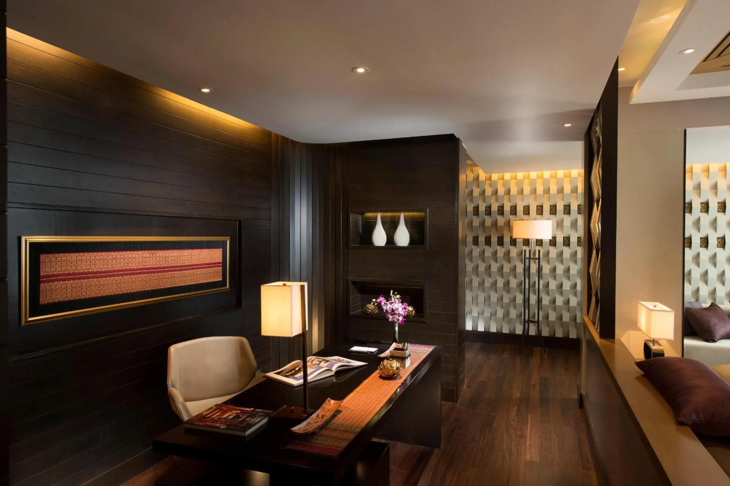 Living room in Conrad Koh Samui