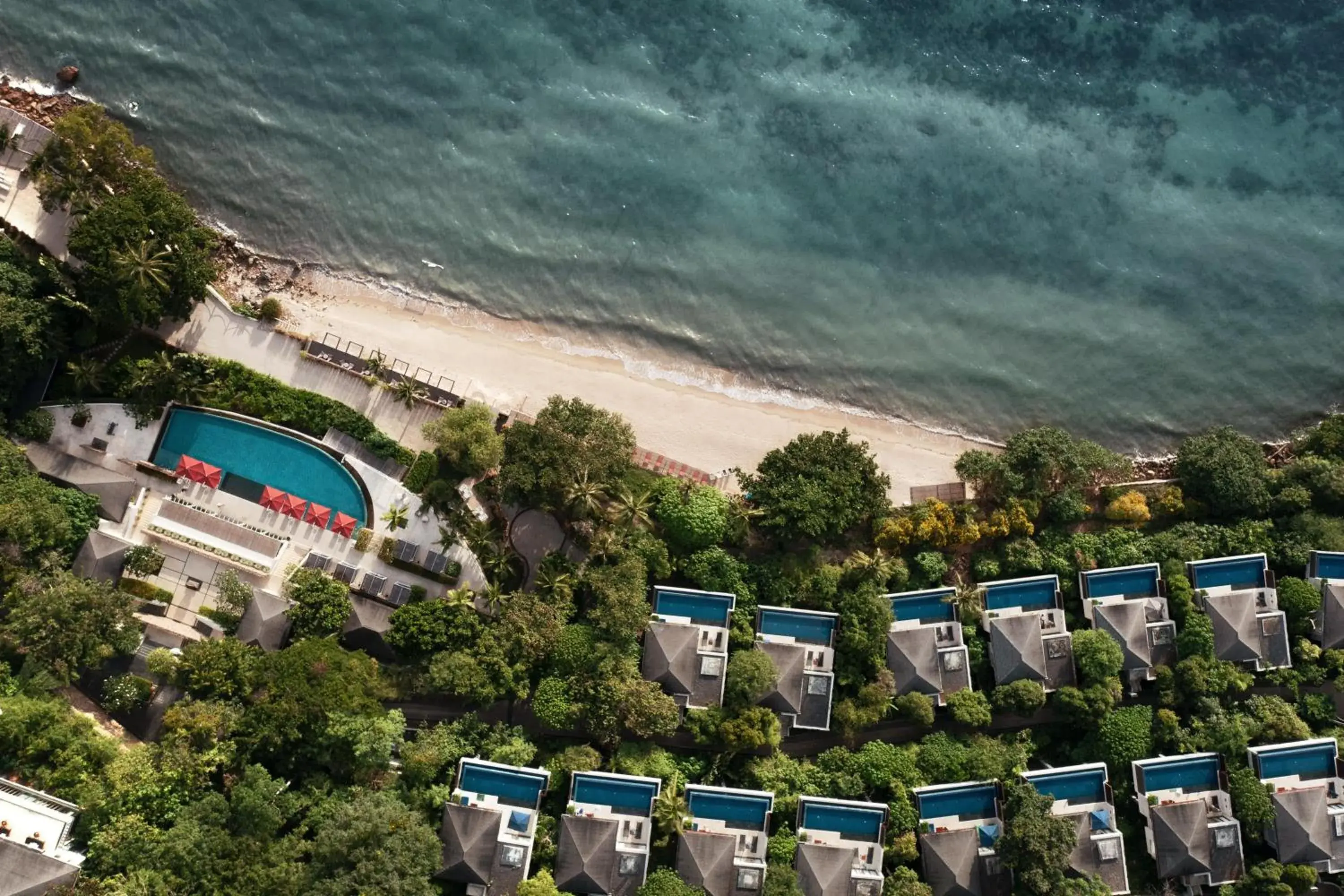 Property building in Conrad Koh Samui Property building in Conrad Koh Samui