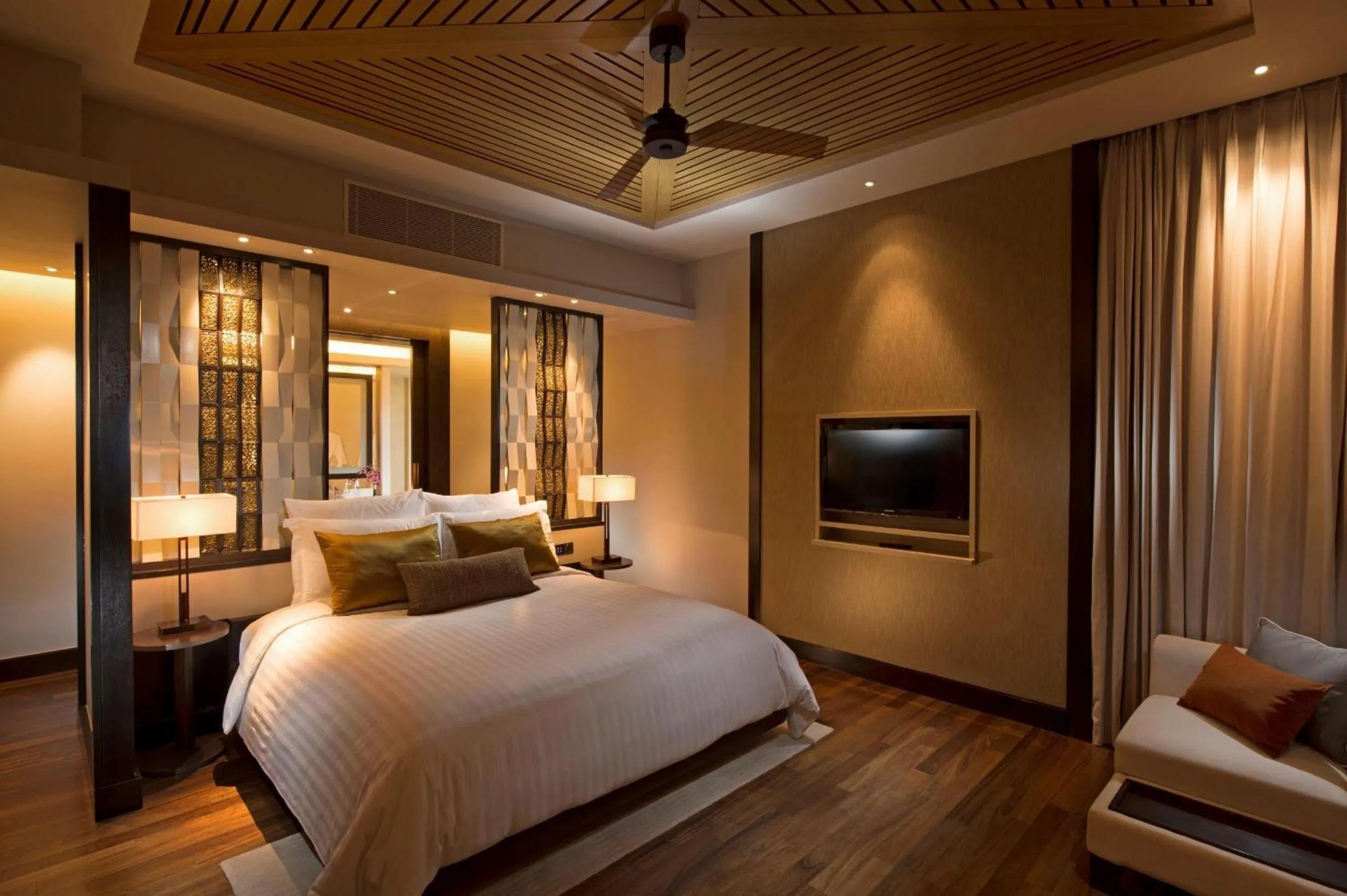 Bed in Conrad Koh Samui