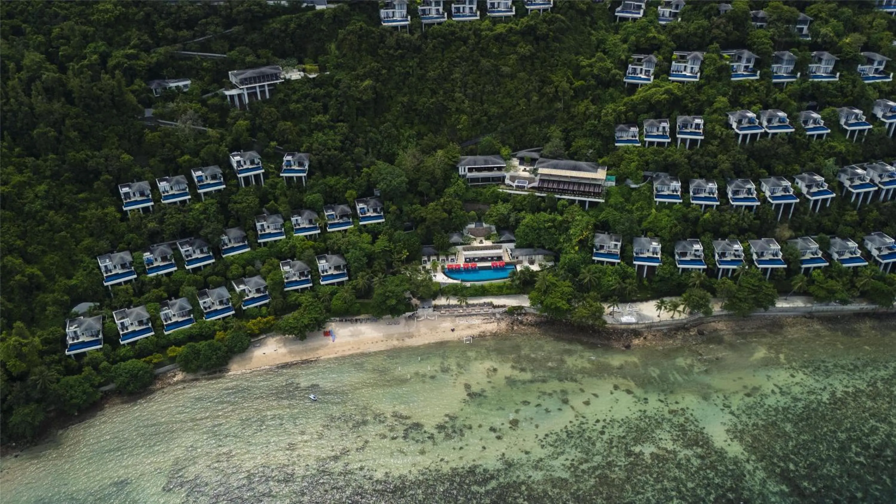 Property building in Conrad Koh Samui