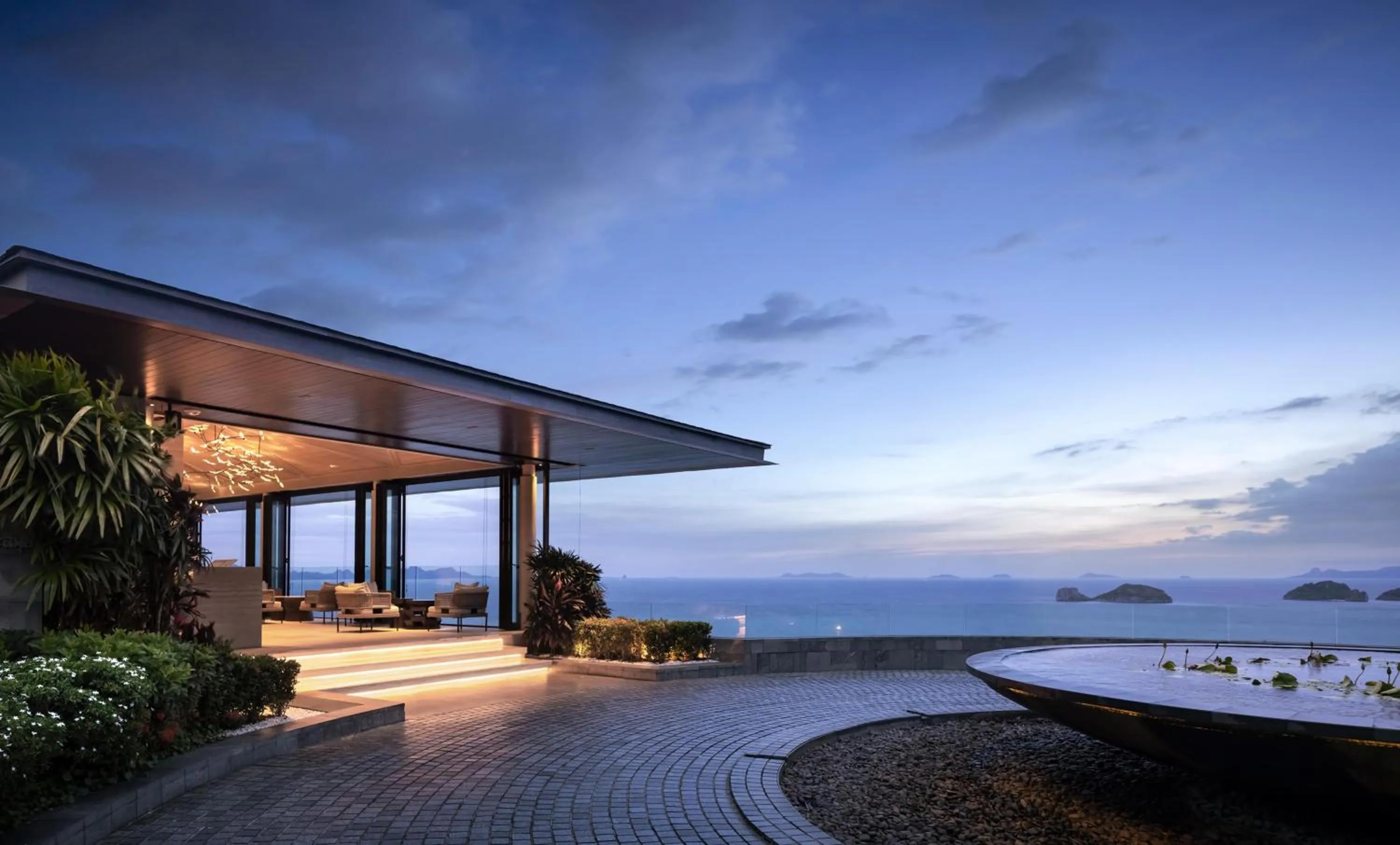 Patio in Conrad Koh Samui