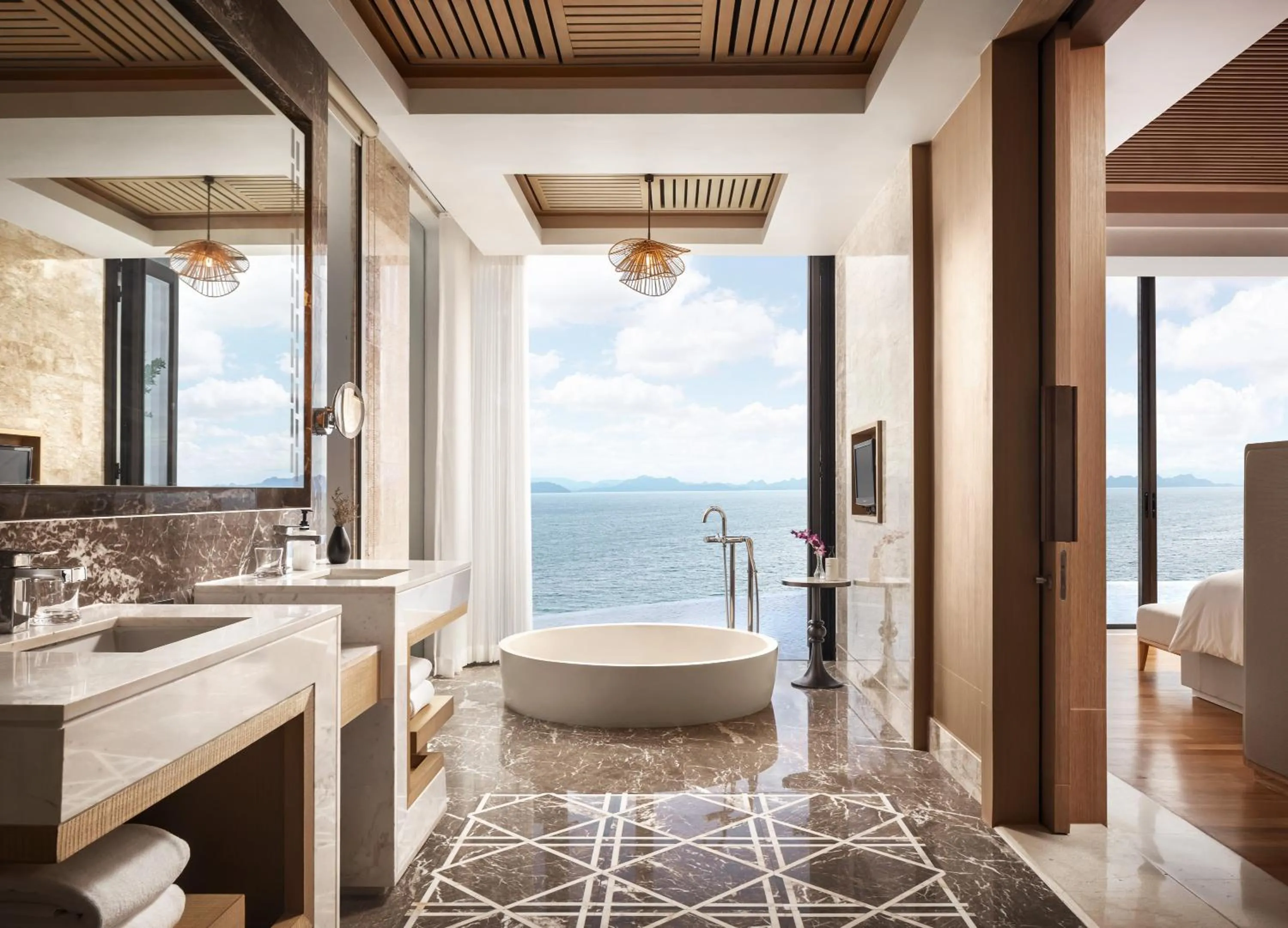 Bathroom in Conrad Koh Samui