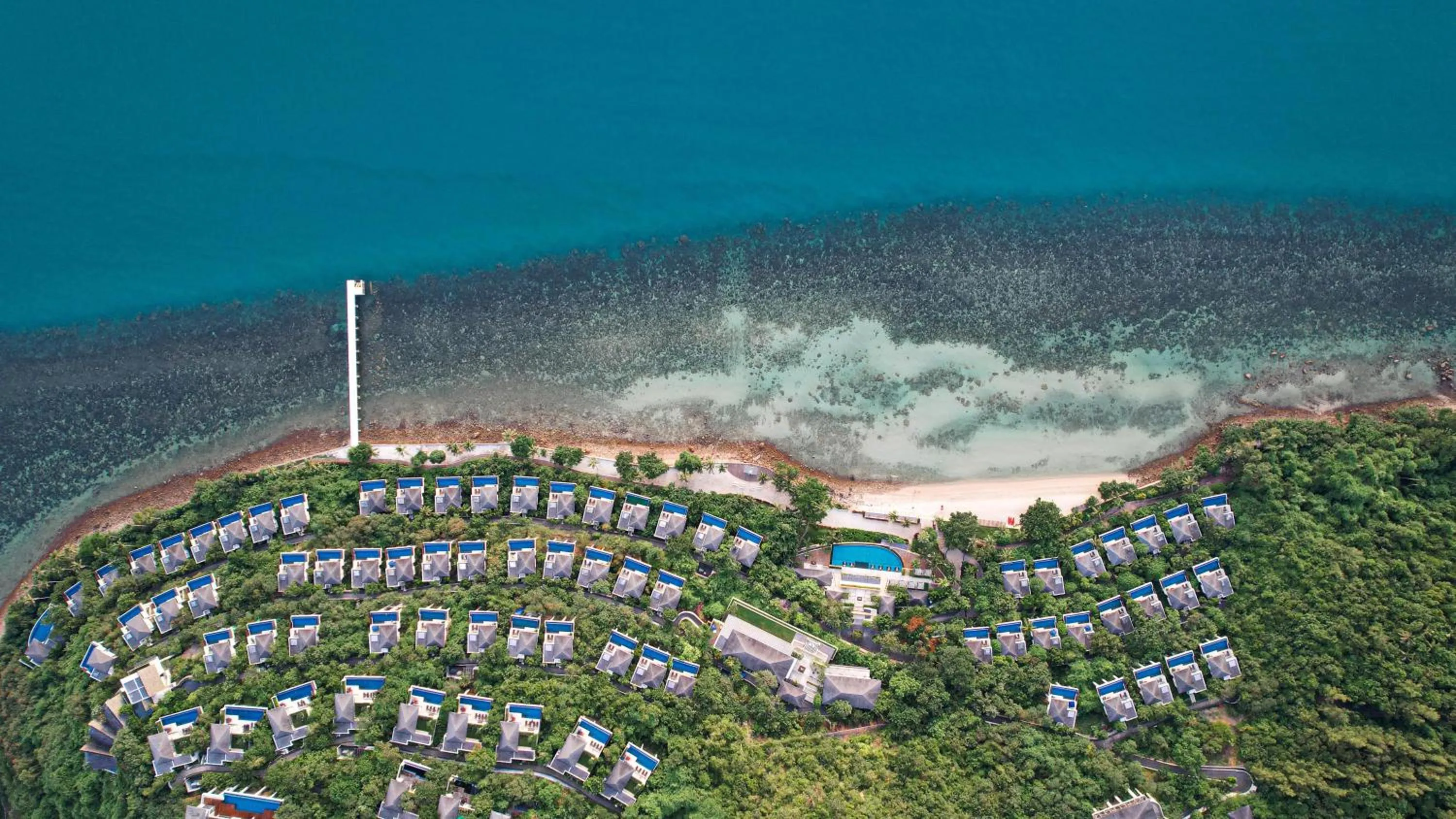 Property building in Conrad Koh Samui